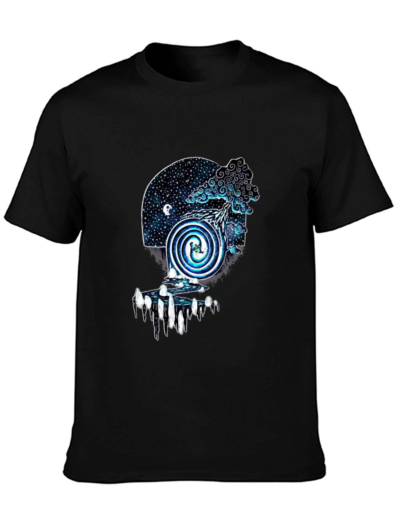 Cosmic Vortex T-Shirt - Surreal Graphic Tee