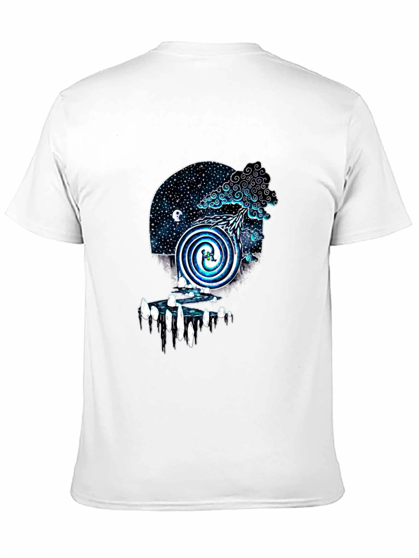 Cosmic Vortex T-Shirt - Surreal Graphic Tee