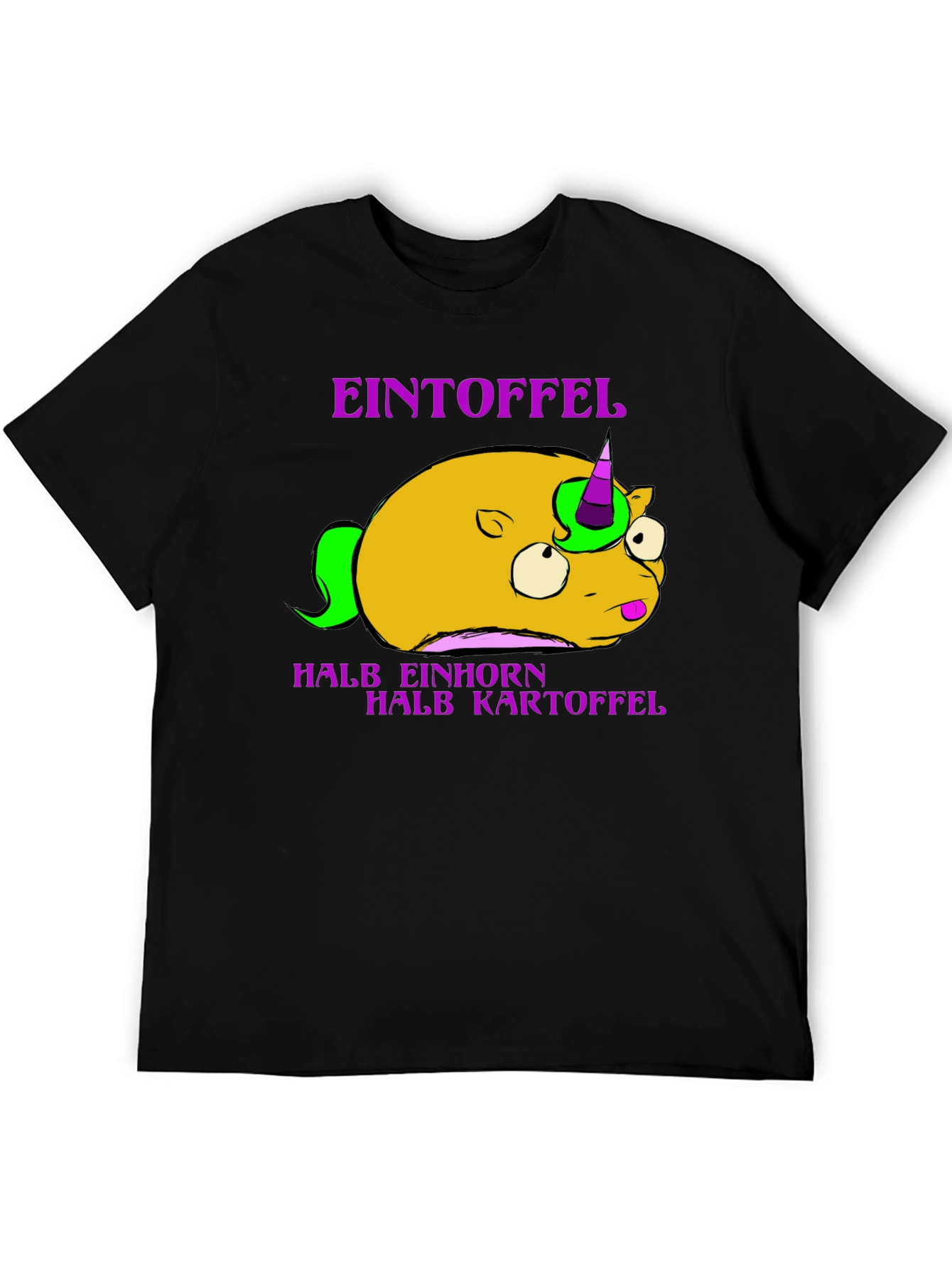 Eintoffel T-Shirt: Half Unicorn Half Potato