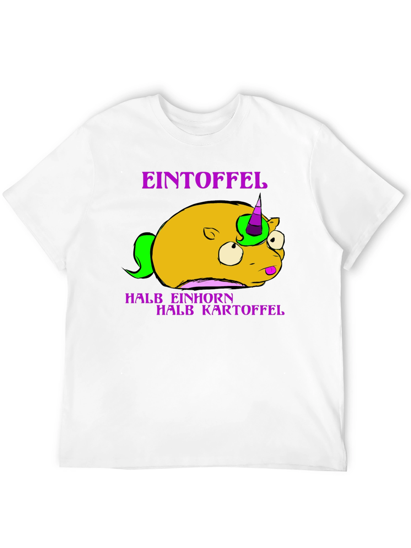 Eintoffel T-Shirt: Half Unicorn Half Potato