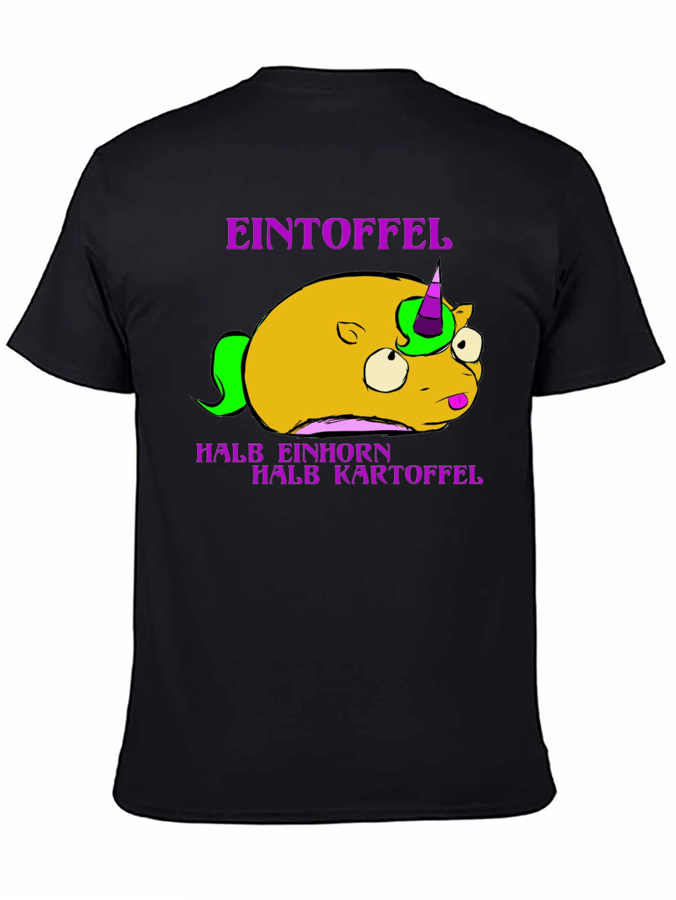 Eintoffel T-Shirt: Half Unicorn Half Potato