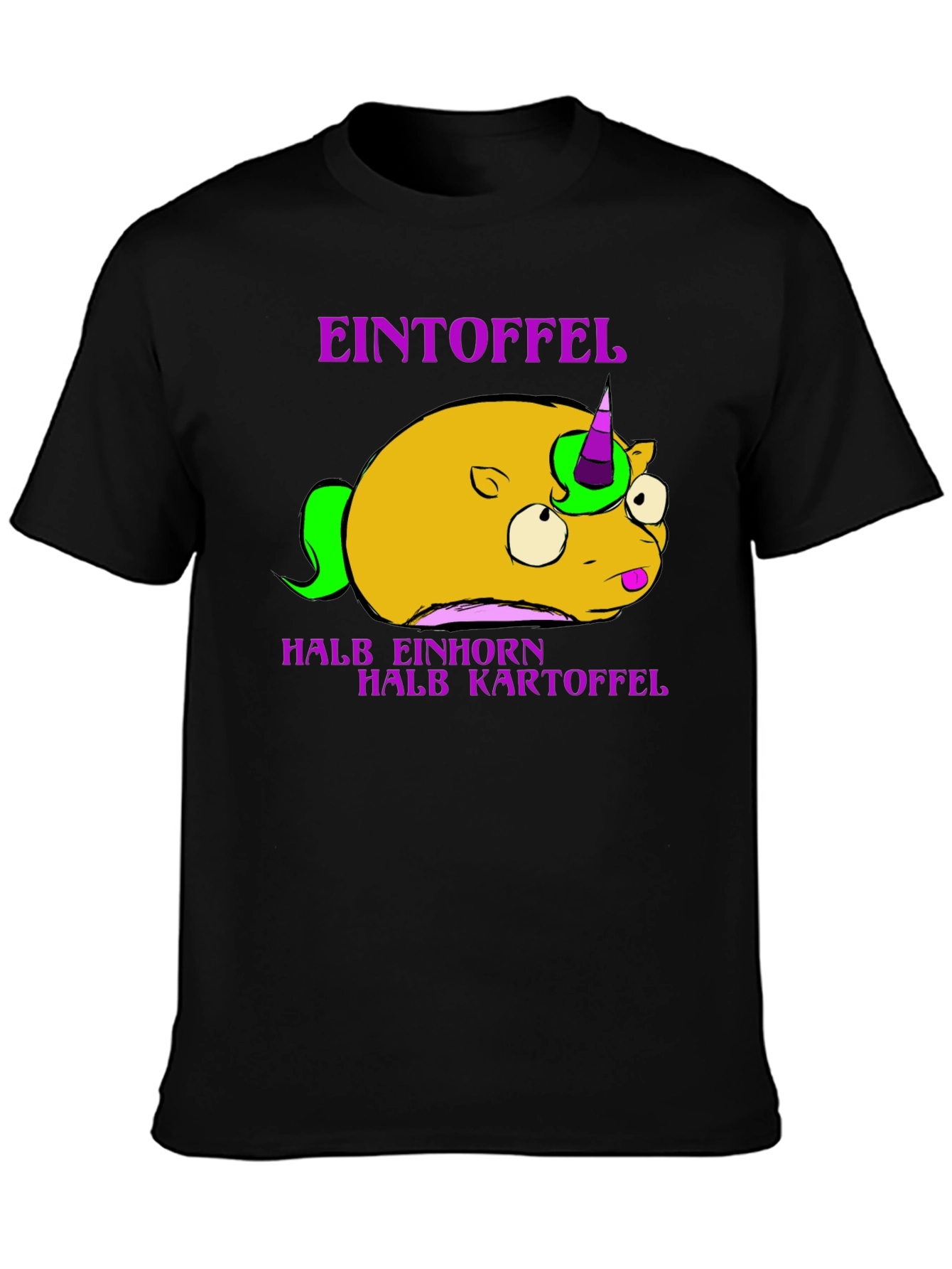 Eintoffel T-Shirt: Half Unicorn Half Potato