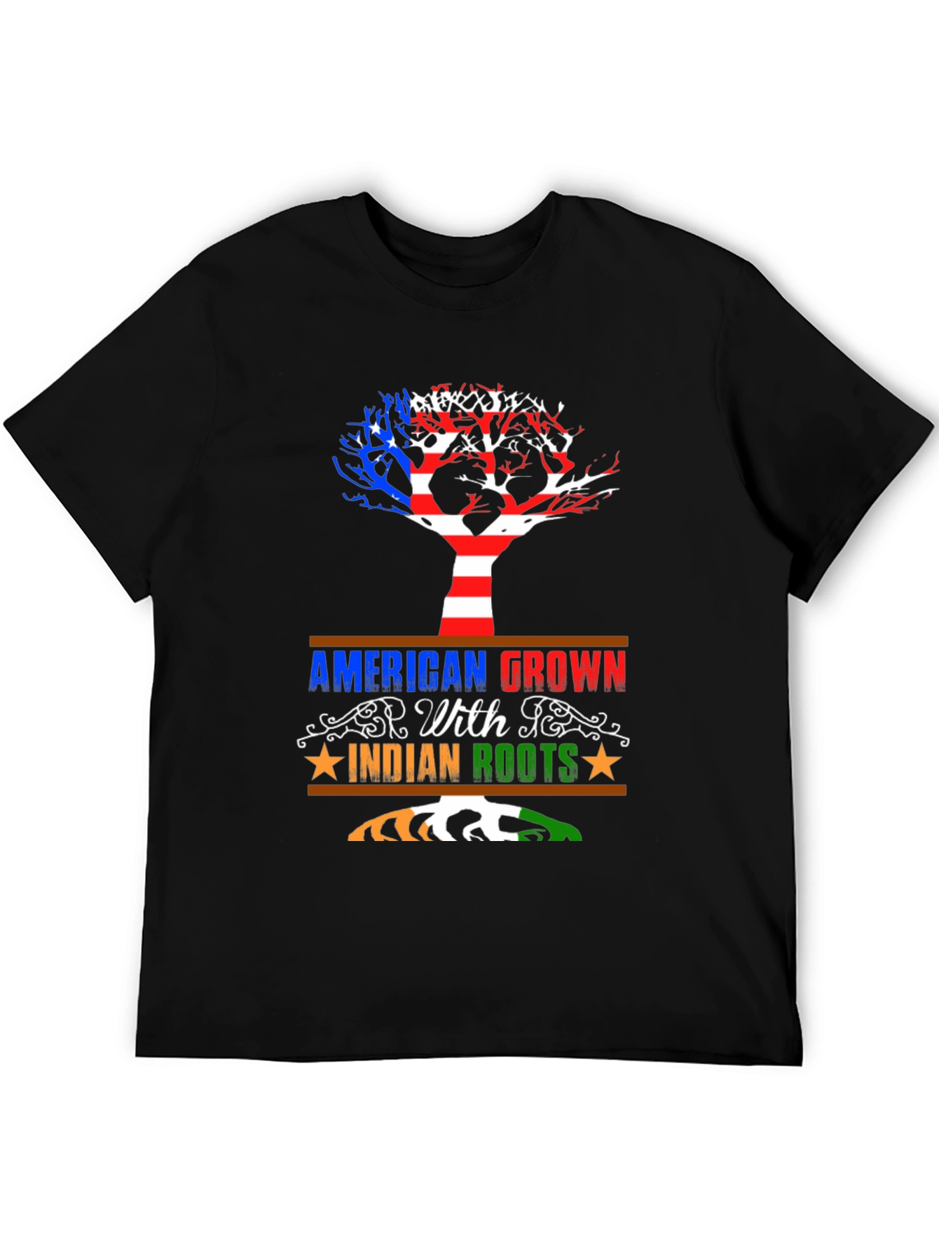 American Grown Indian Roots T-Shirt
