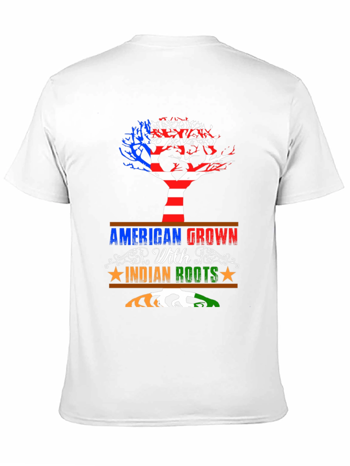 American Grown Indian Roots T-Shirt