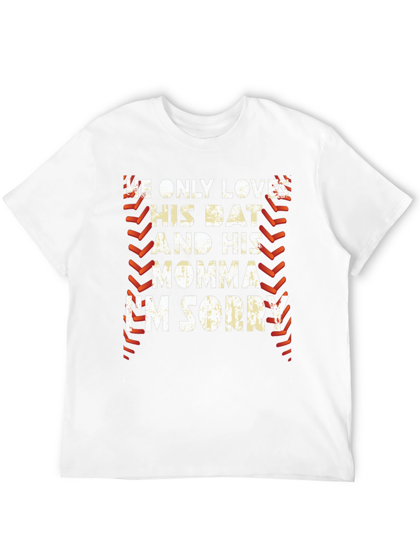 He Only Loves His Bat Momma T-Shirt