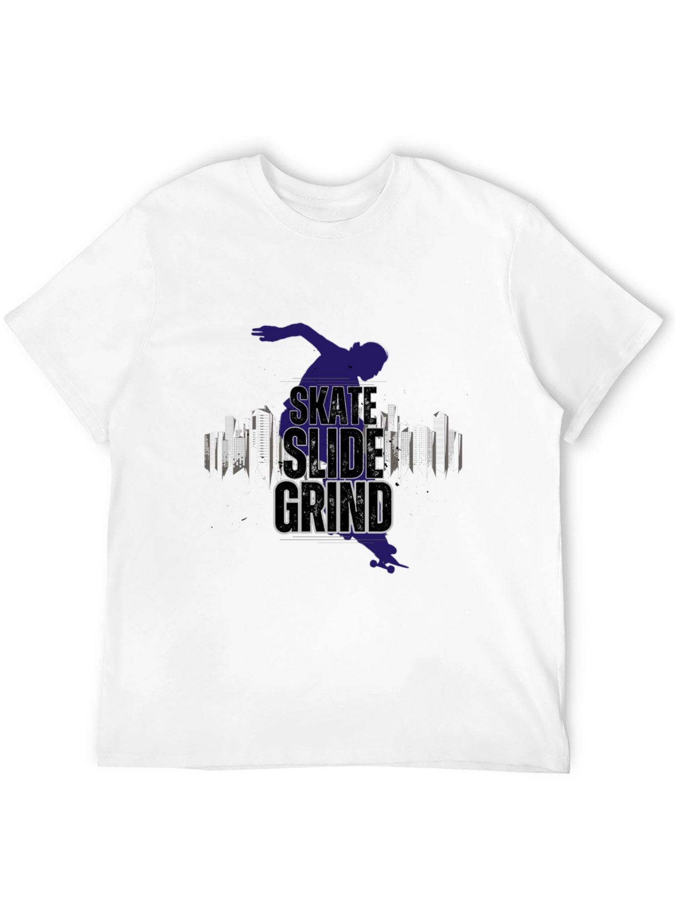 Skate Slide Grind Black T-Shirt