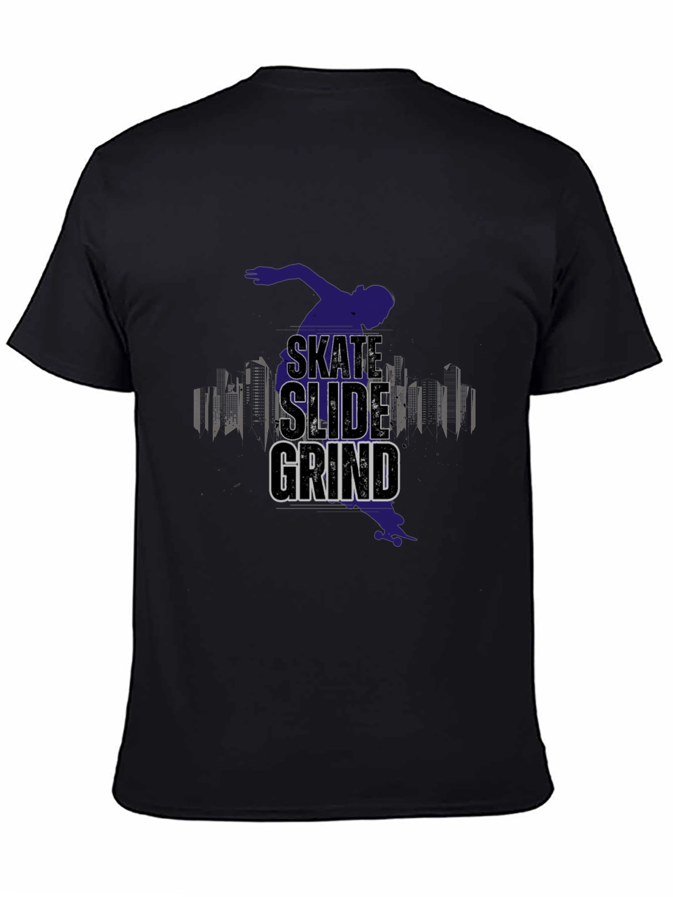 Skate Slide Grind Black T-Shirt