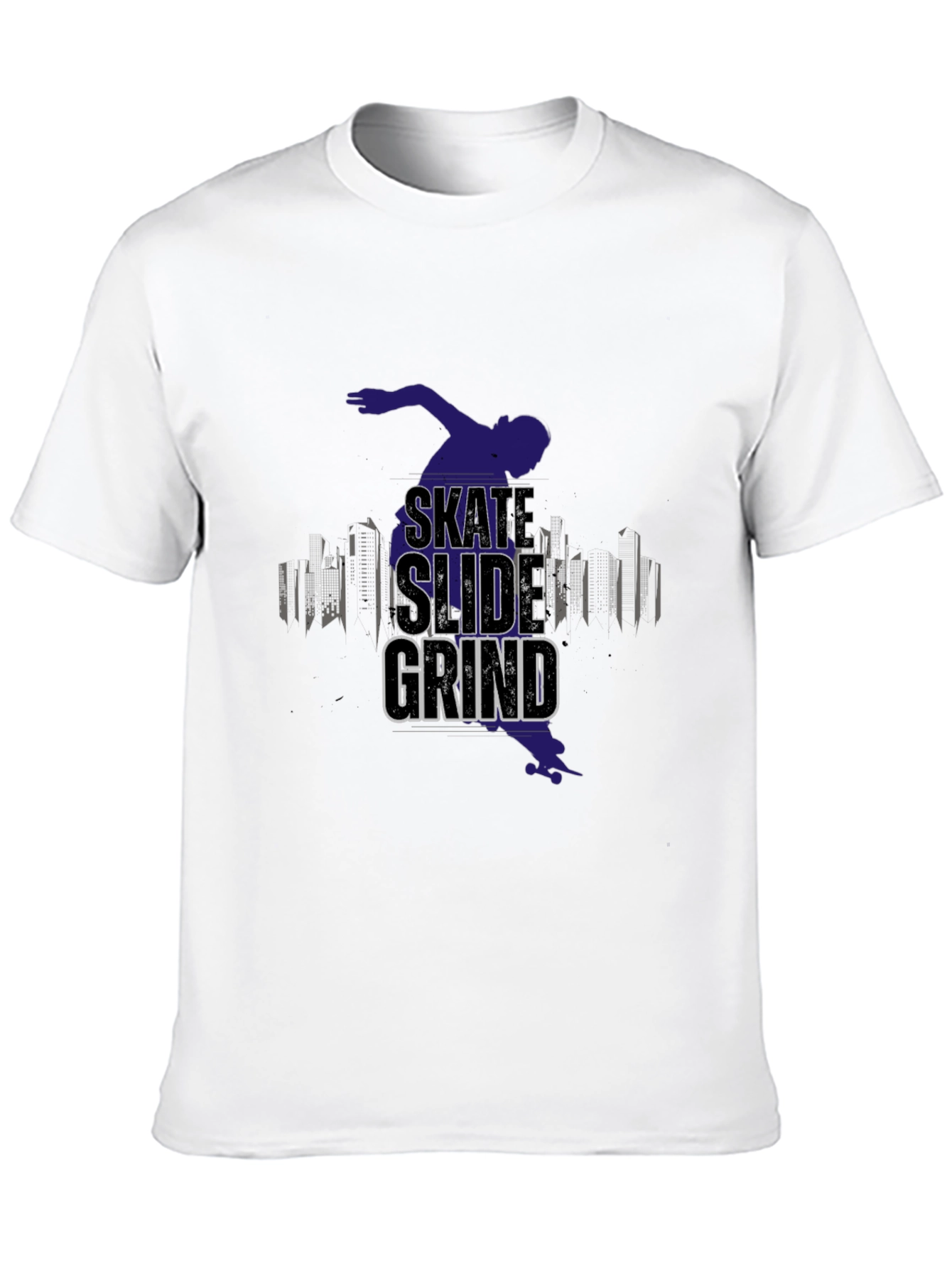 Skate Slide Grind Black T-Shirt