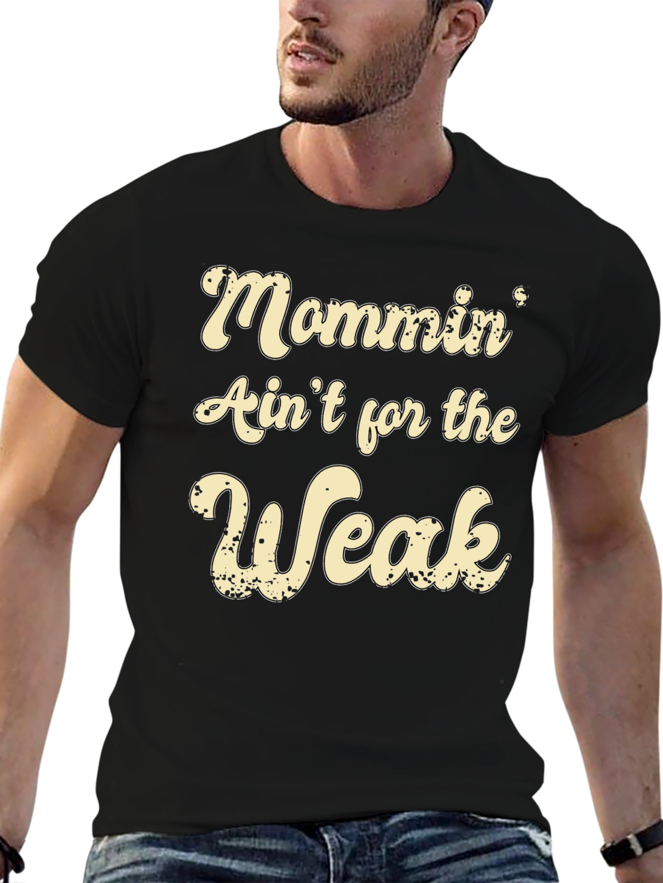 Mommin Aint for the Weak Graphic Tee