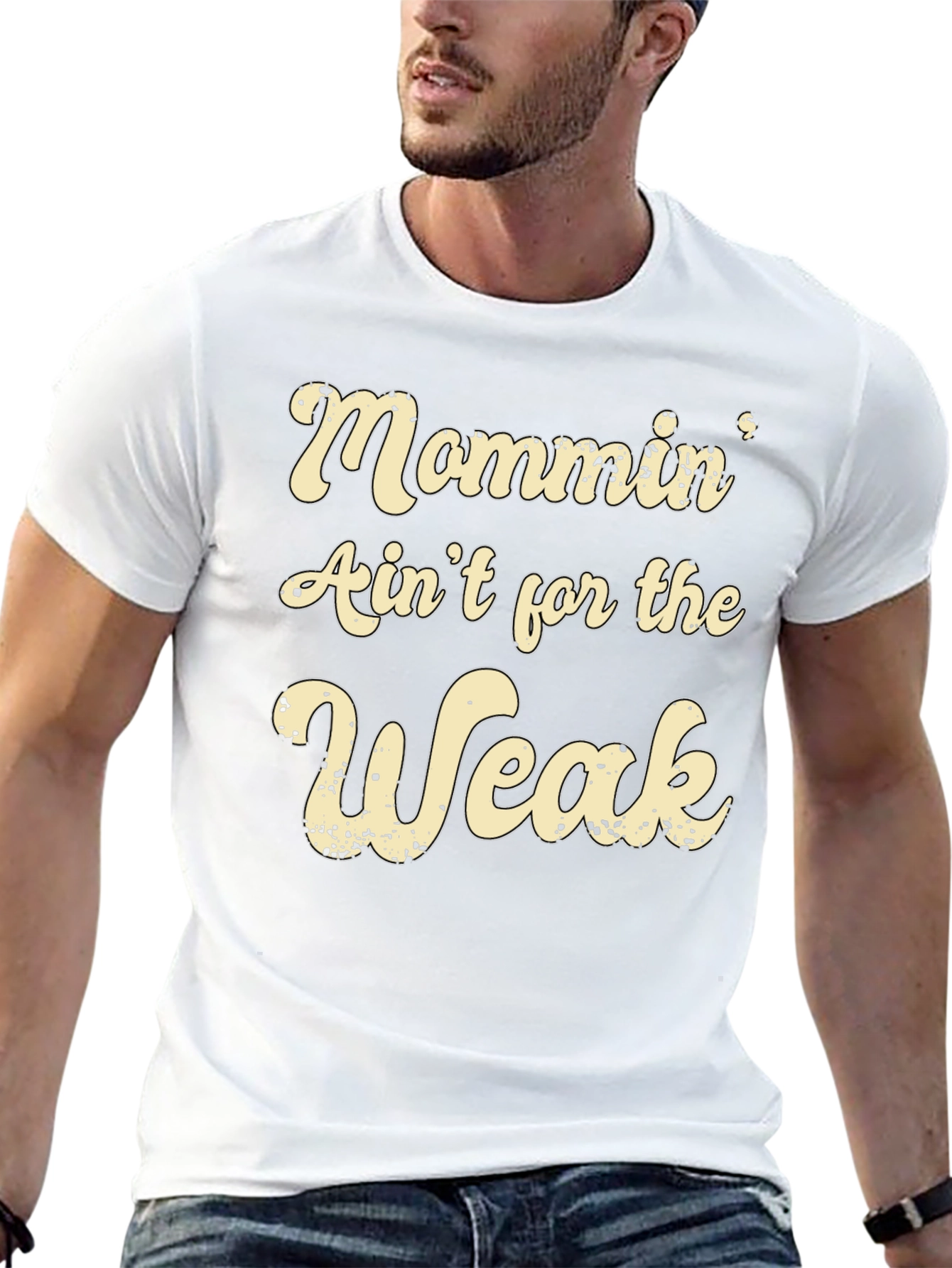 Mommin Aint for the Weak Graphic Tee