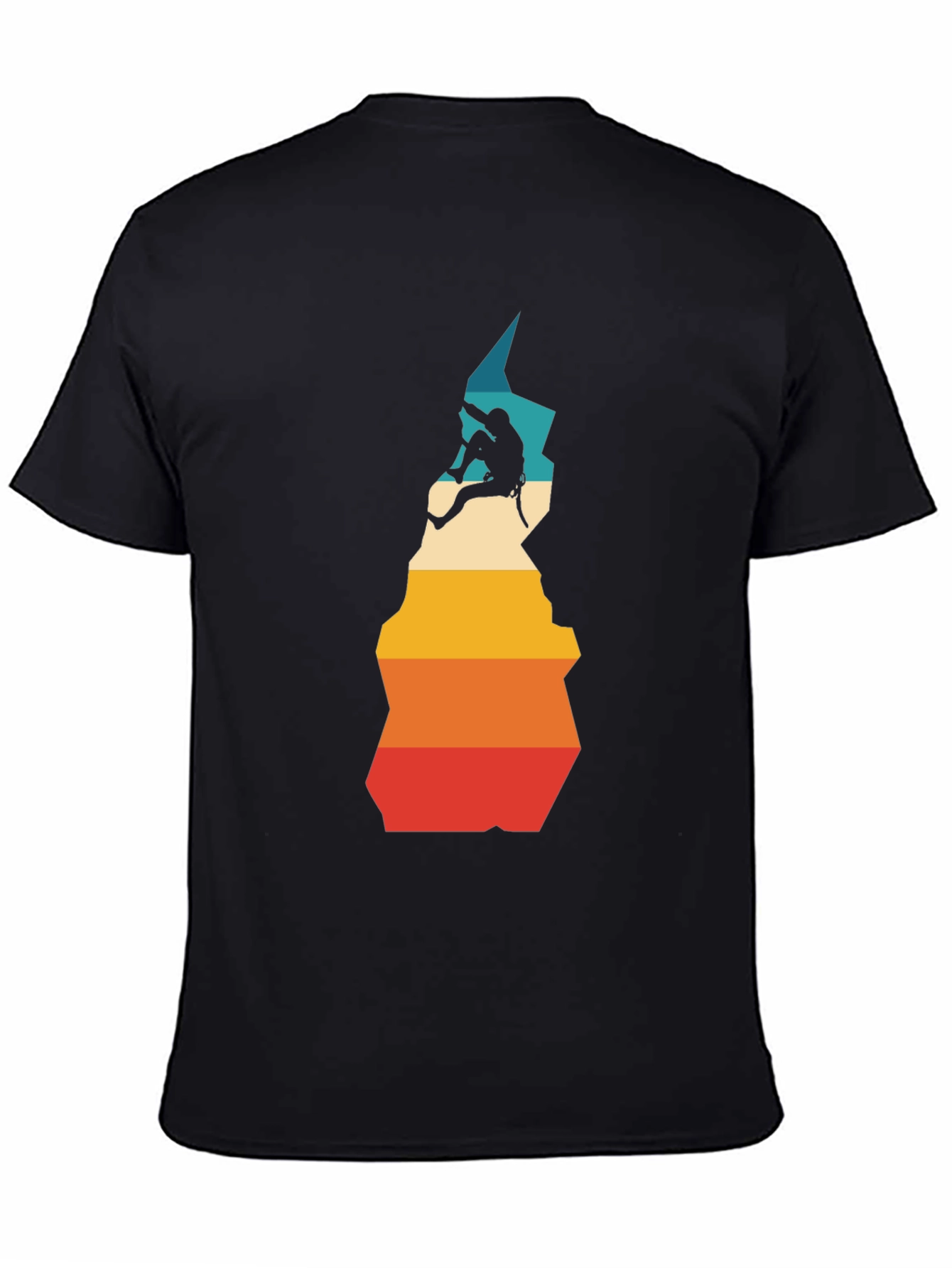 Climbing Retro Style T-Shirt