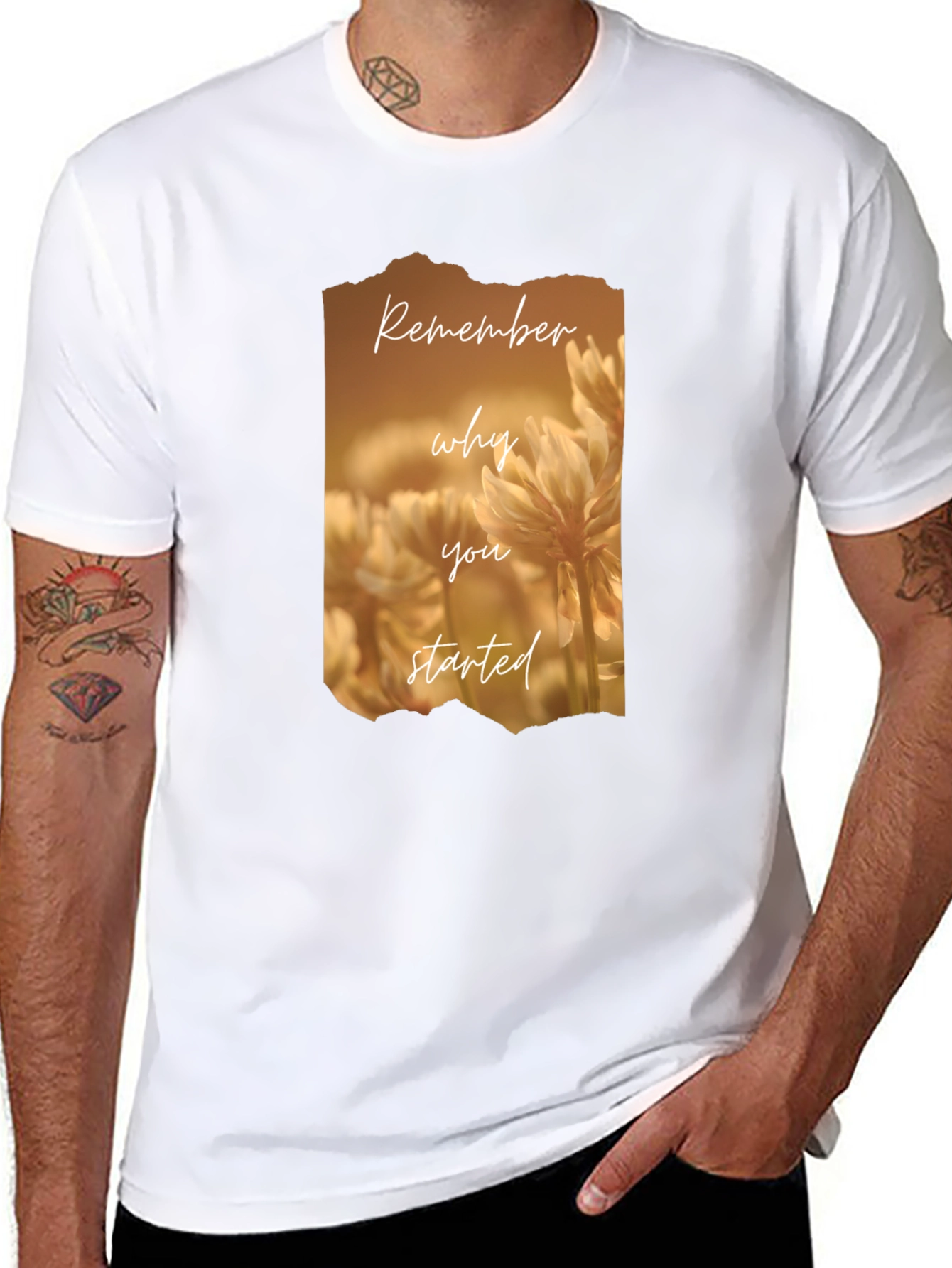Remember Why You Started Graphic Tee