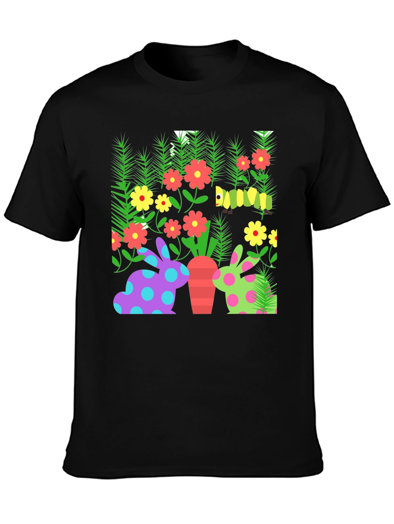 Easter Bunny Garden T-Shirt