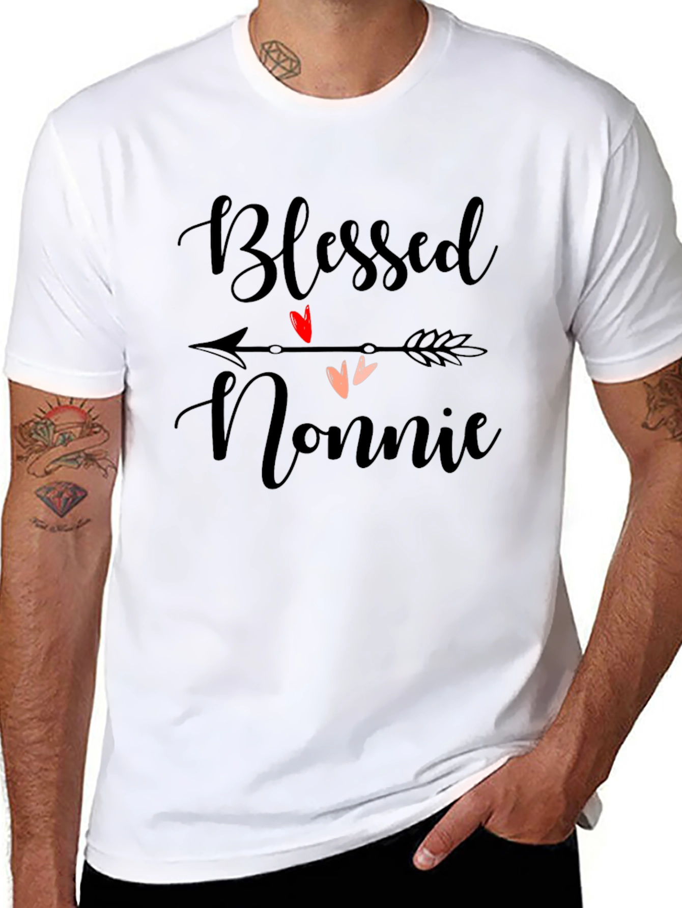 Blessed Nonnie Graphic T-Shirt