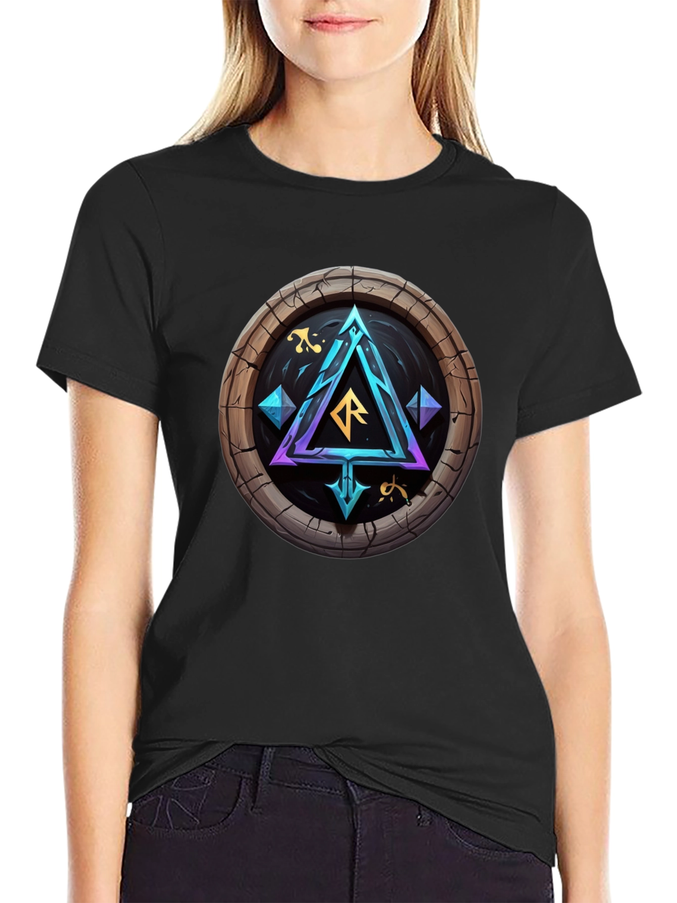 Mystic Rune Black T-Shirt