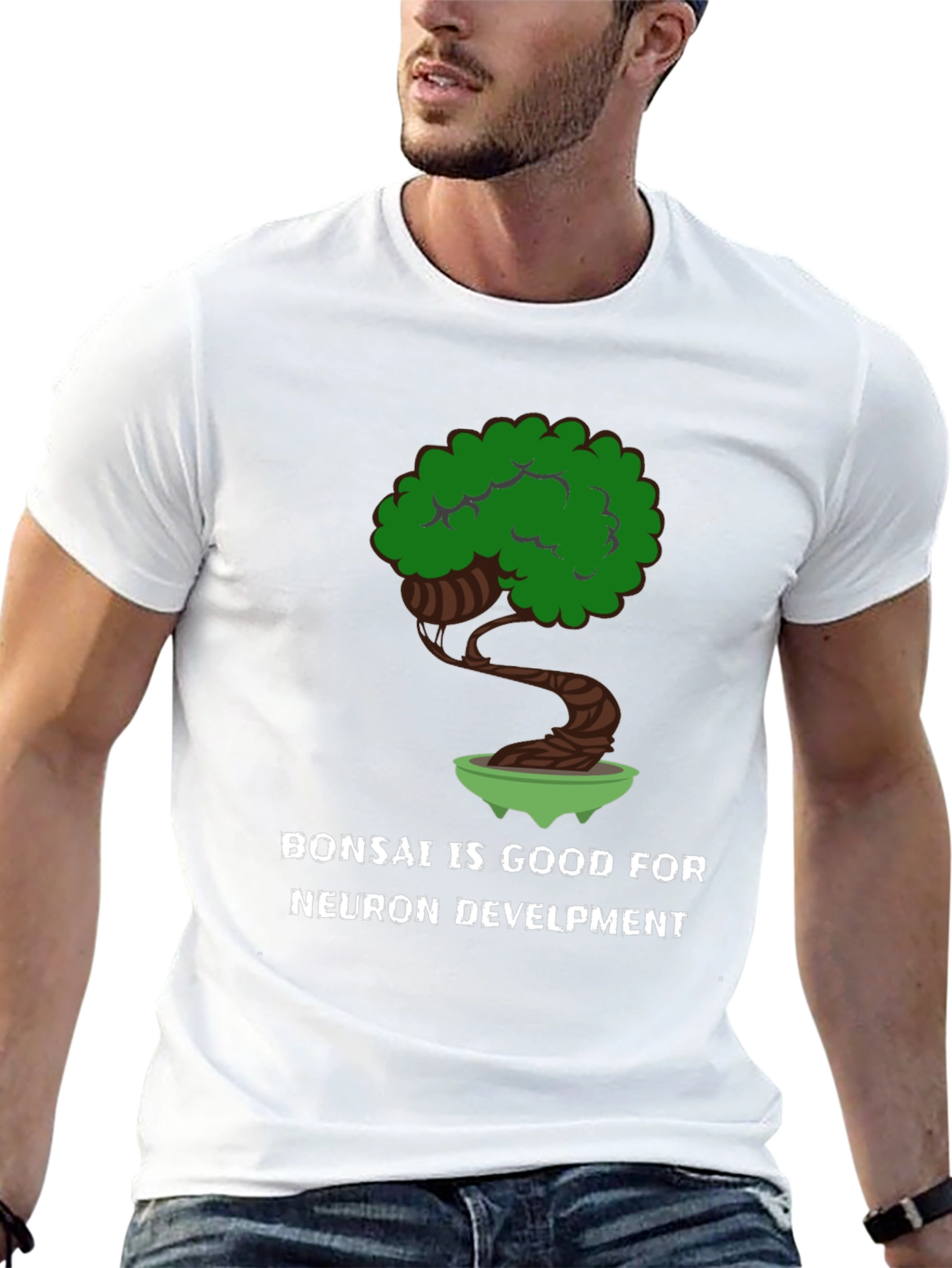 Bonsai Neuron Development Graphic Tee
