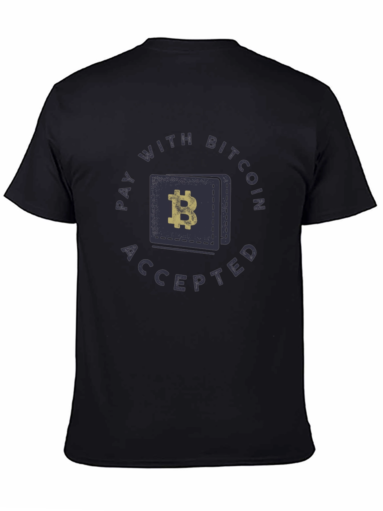 Pay with Bitcoin T-Shirt - Crypto Accepted Tee