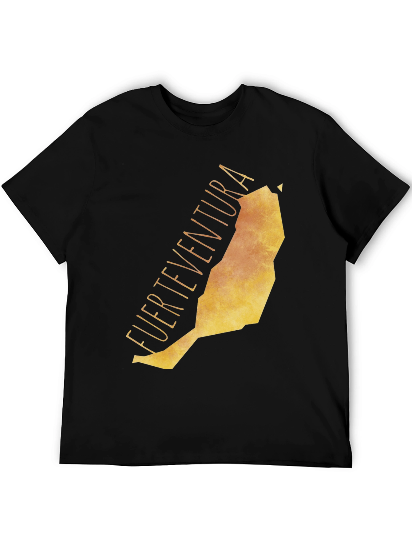 Fuerteventura Island Map Tee