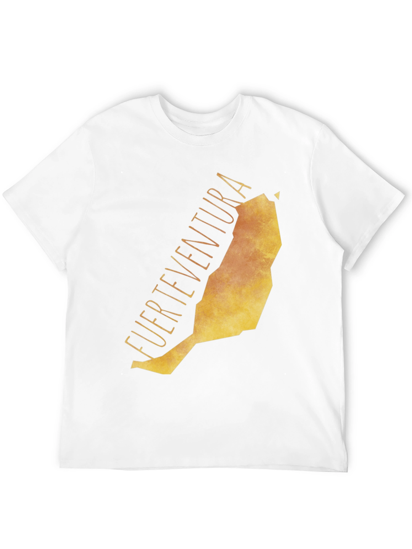 Fuerteventura Island Map Tee