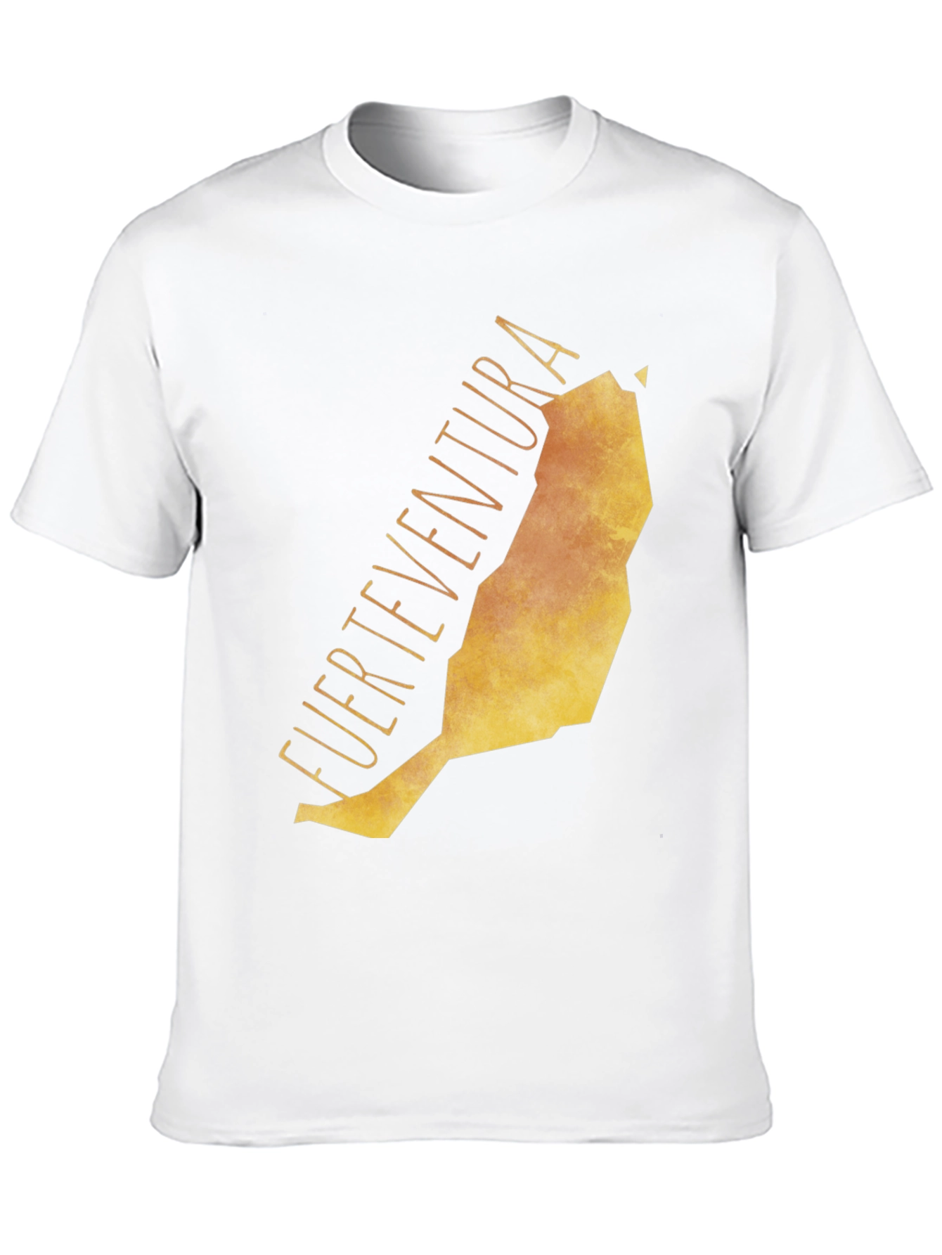 Fuerteventura Island Map Tee