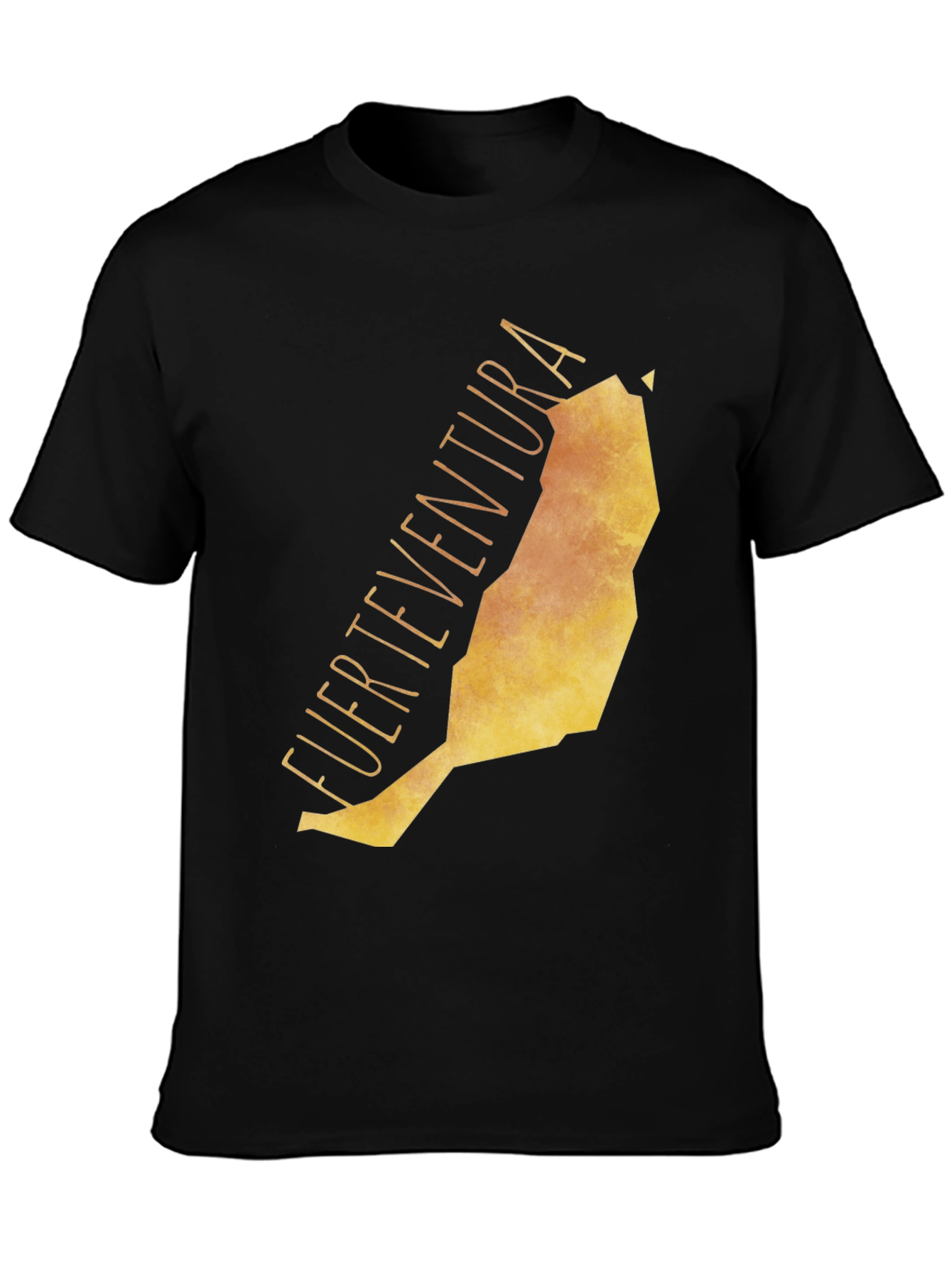Fuerteventura Island Map Tee