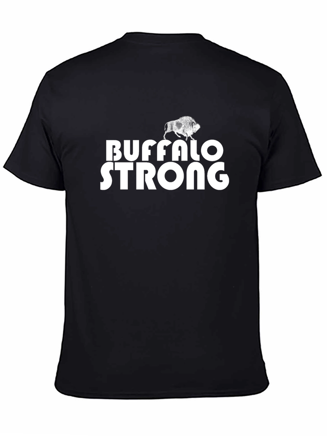 Buffalo Strong Black T-Shirt