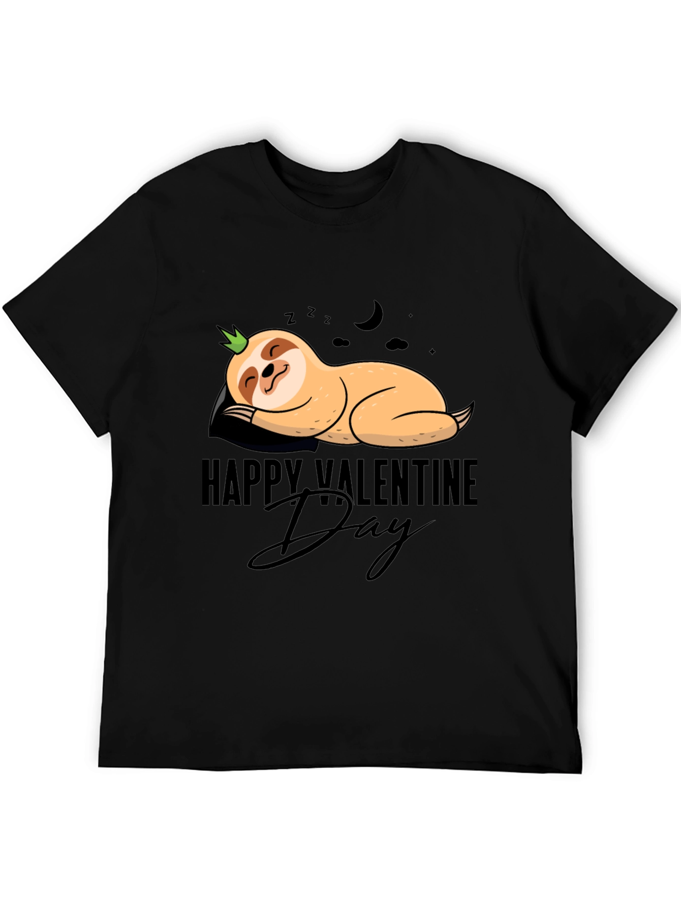 Happy Valentines Day Sloth T-Shirt - Cute and Comfy!