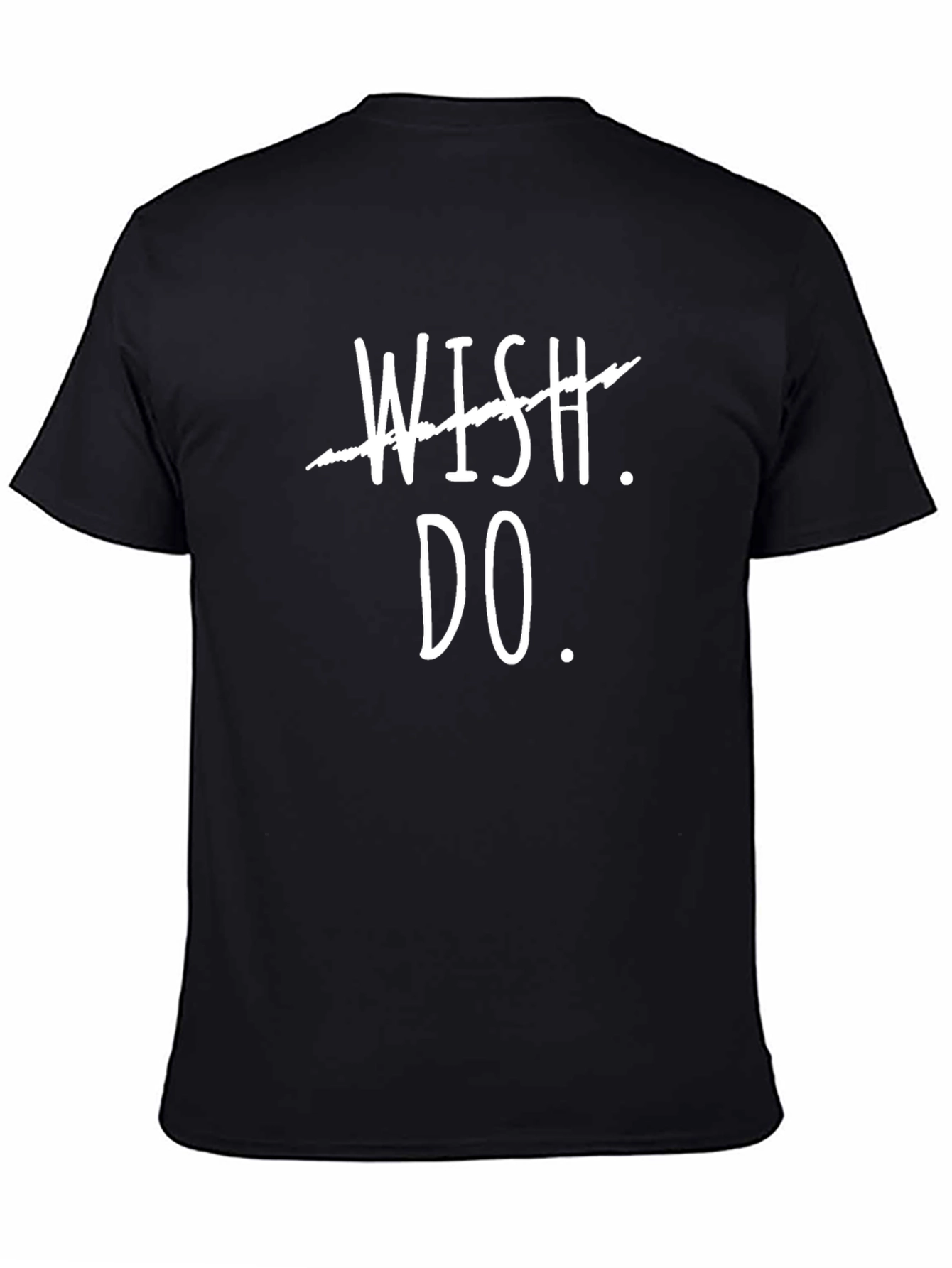 Wish Do Black Graphic T-Shirt