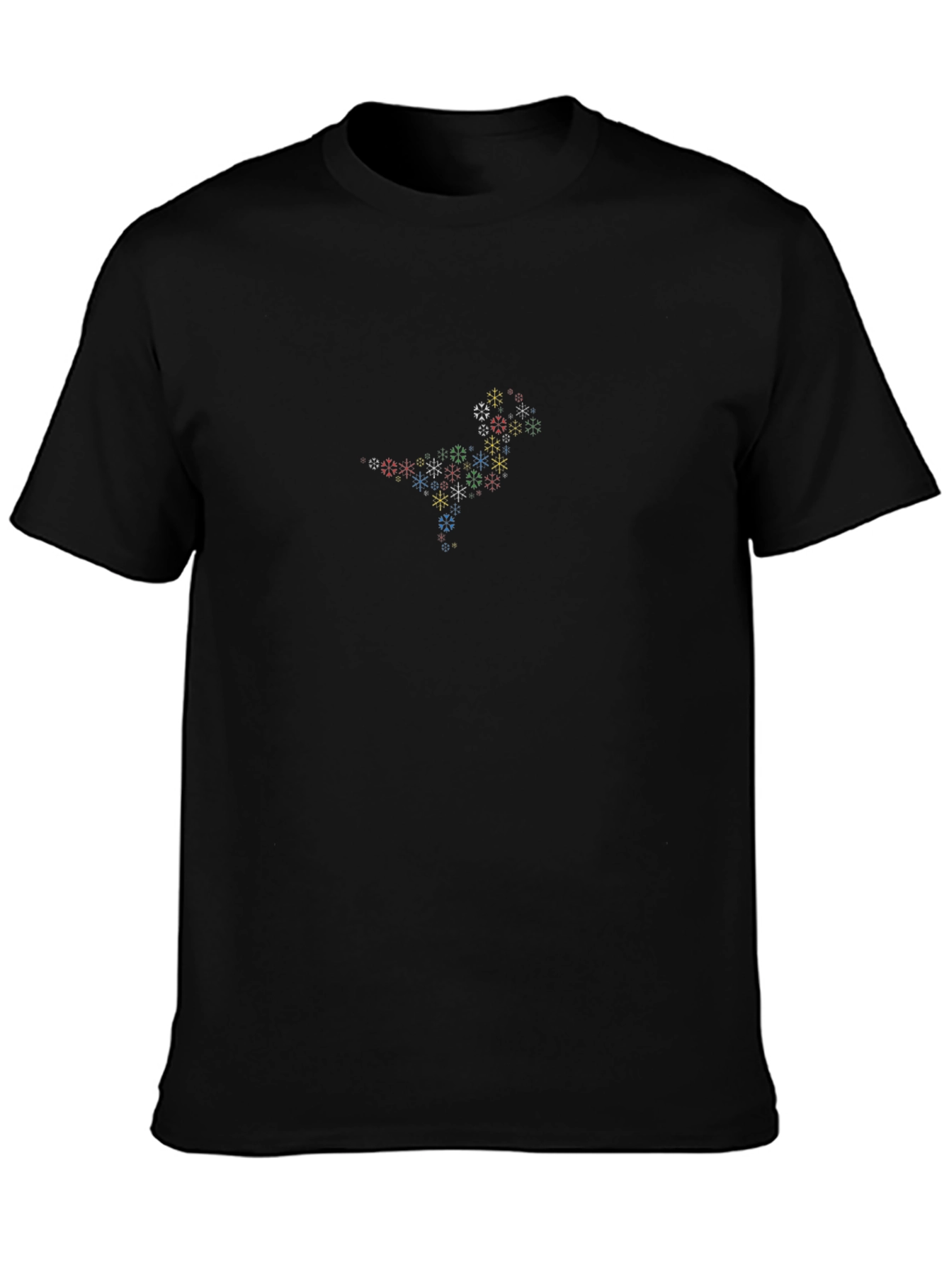 Dino Snowflake T-Shirt - Unique Design