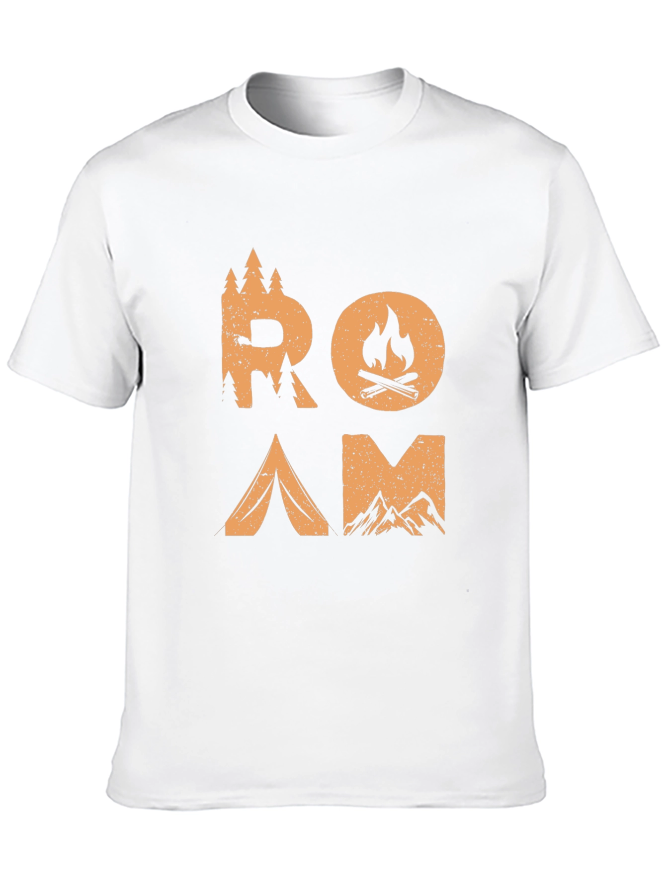 Roam Adventure Graphic Tee - Black Camping Shirt