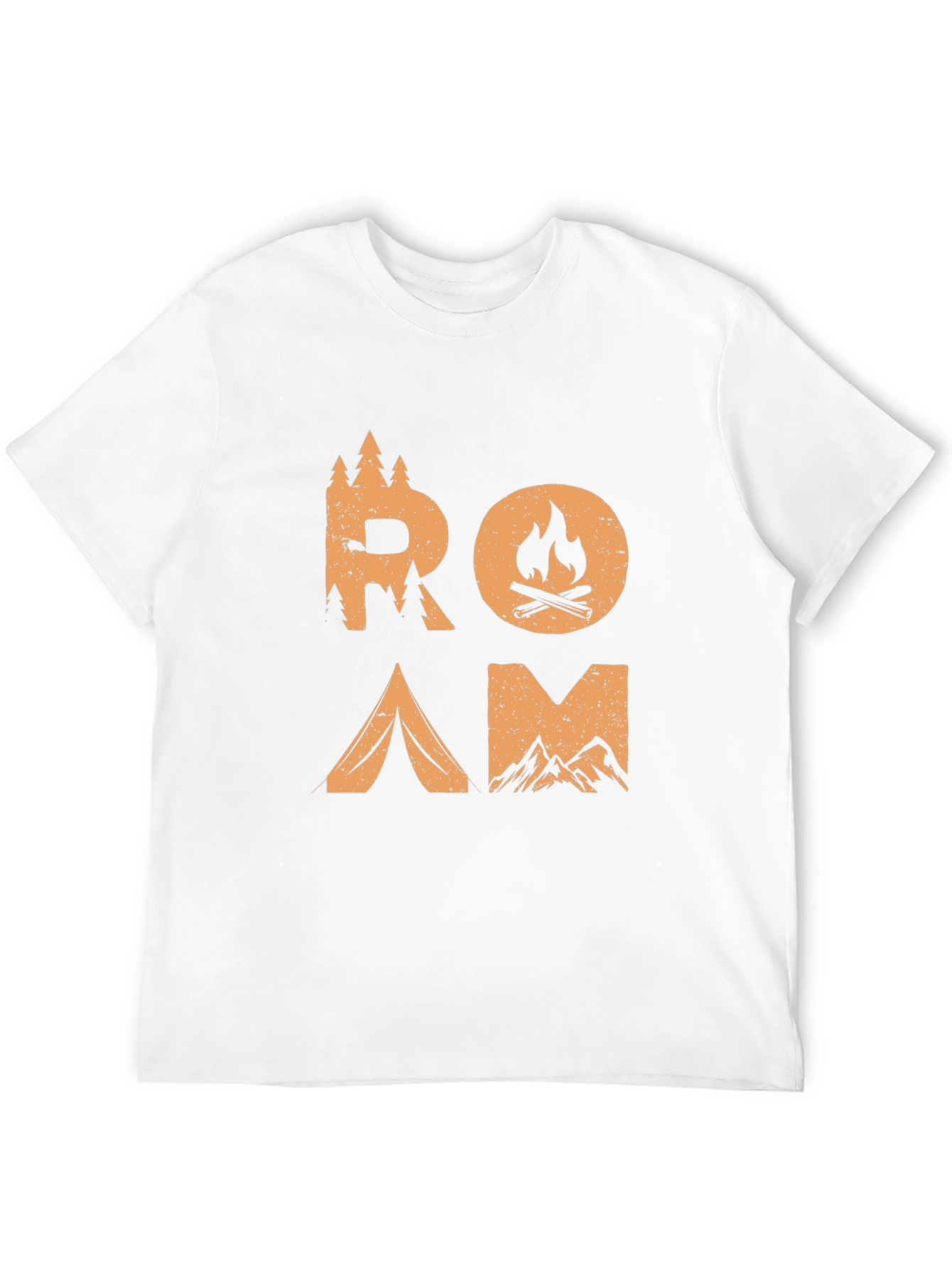 Roam Adventure Graphic Tee - Black Camping Shirt