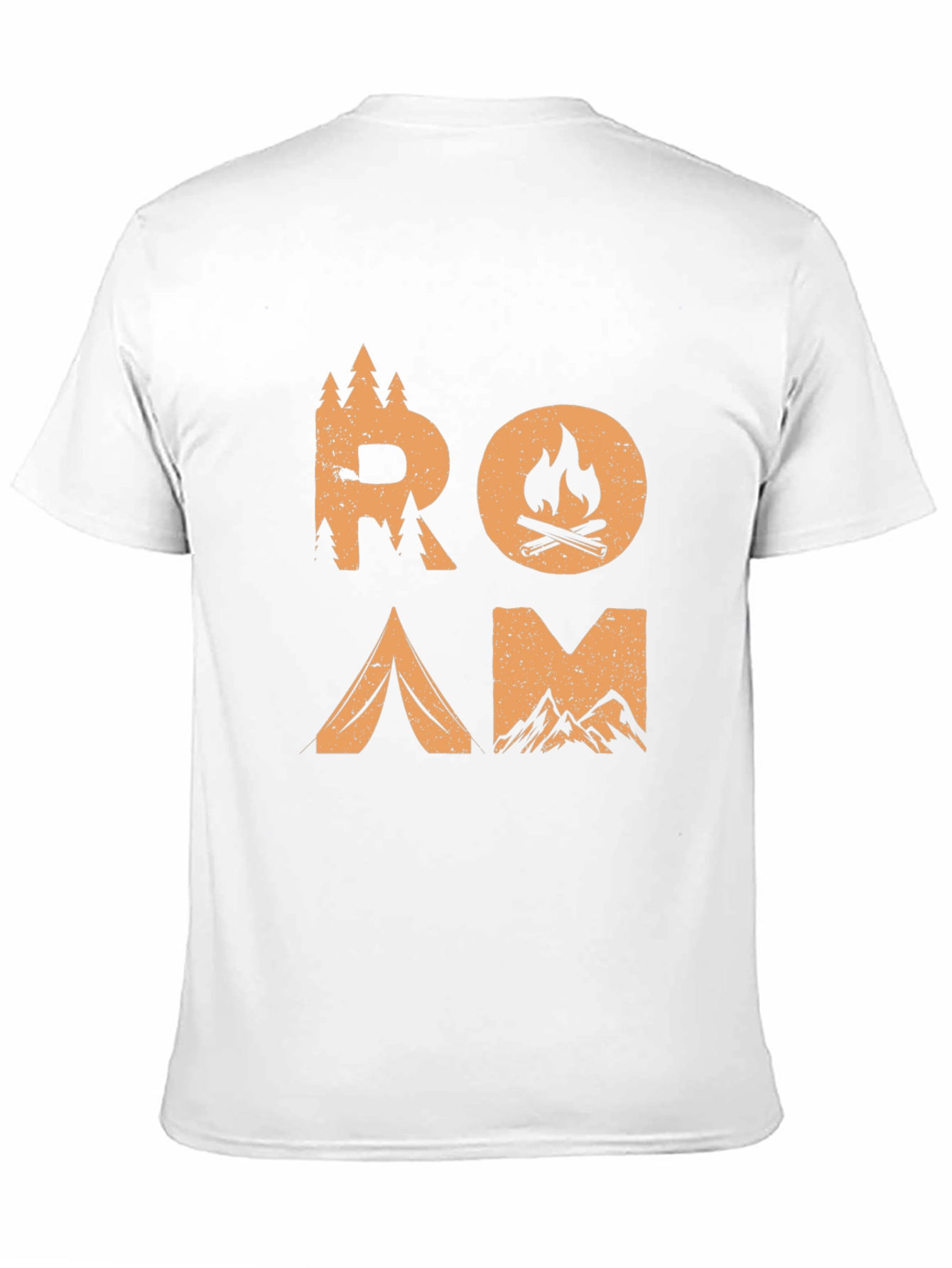 Roam Adventure Graphic Tee - Black Camping Shirt