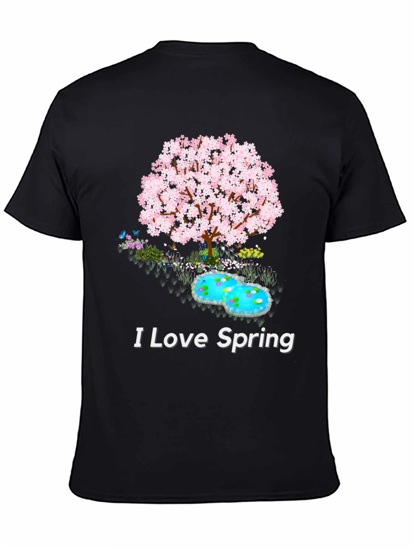 I Love Spring Graphic T-Shirt