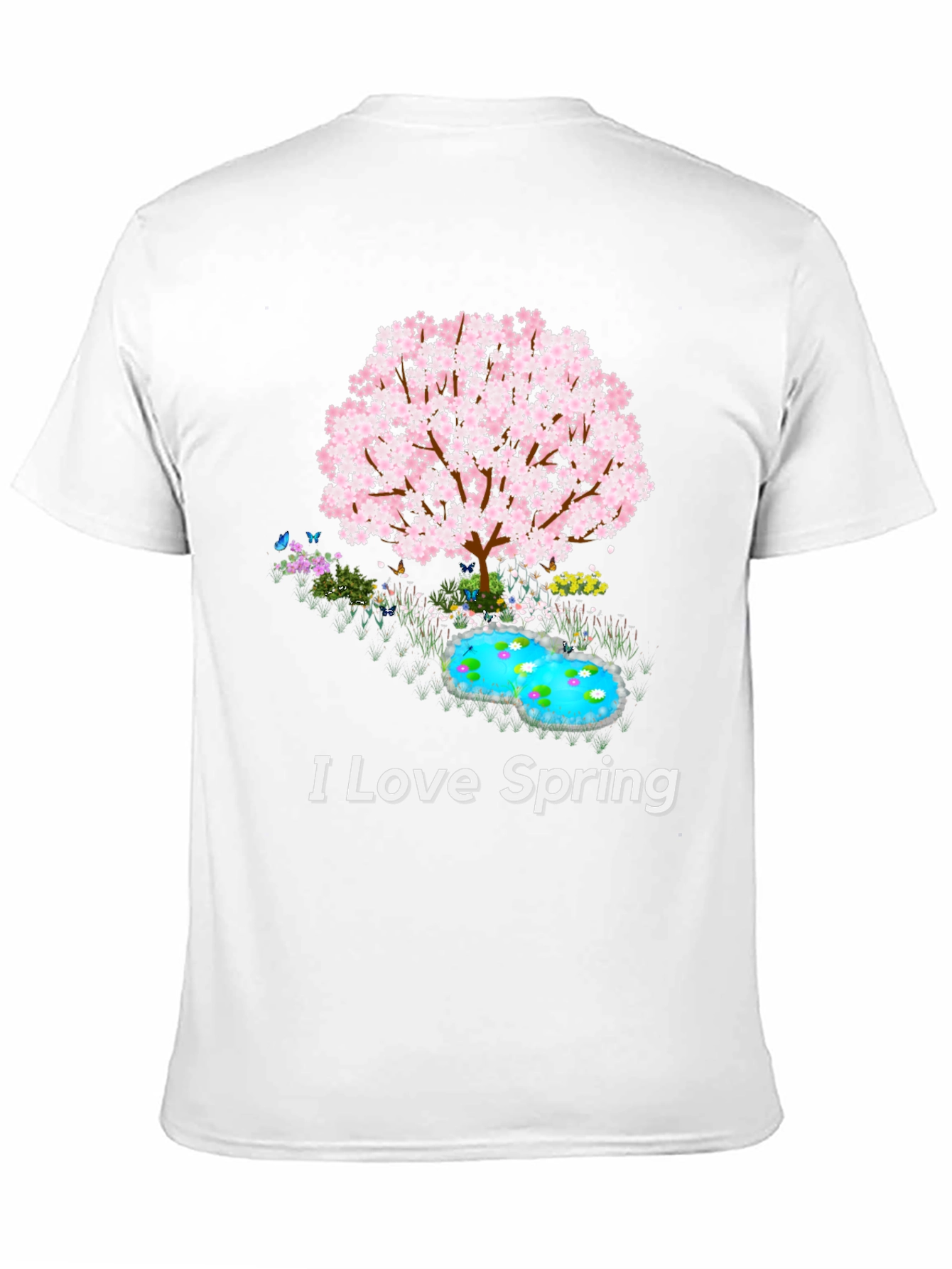 I Love Spring Graphic T-Shirt