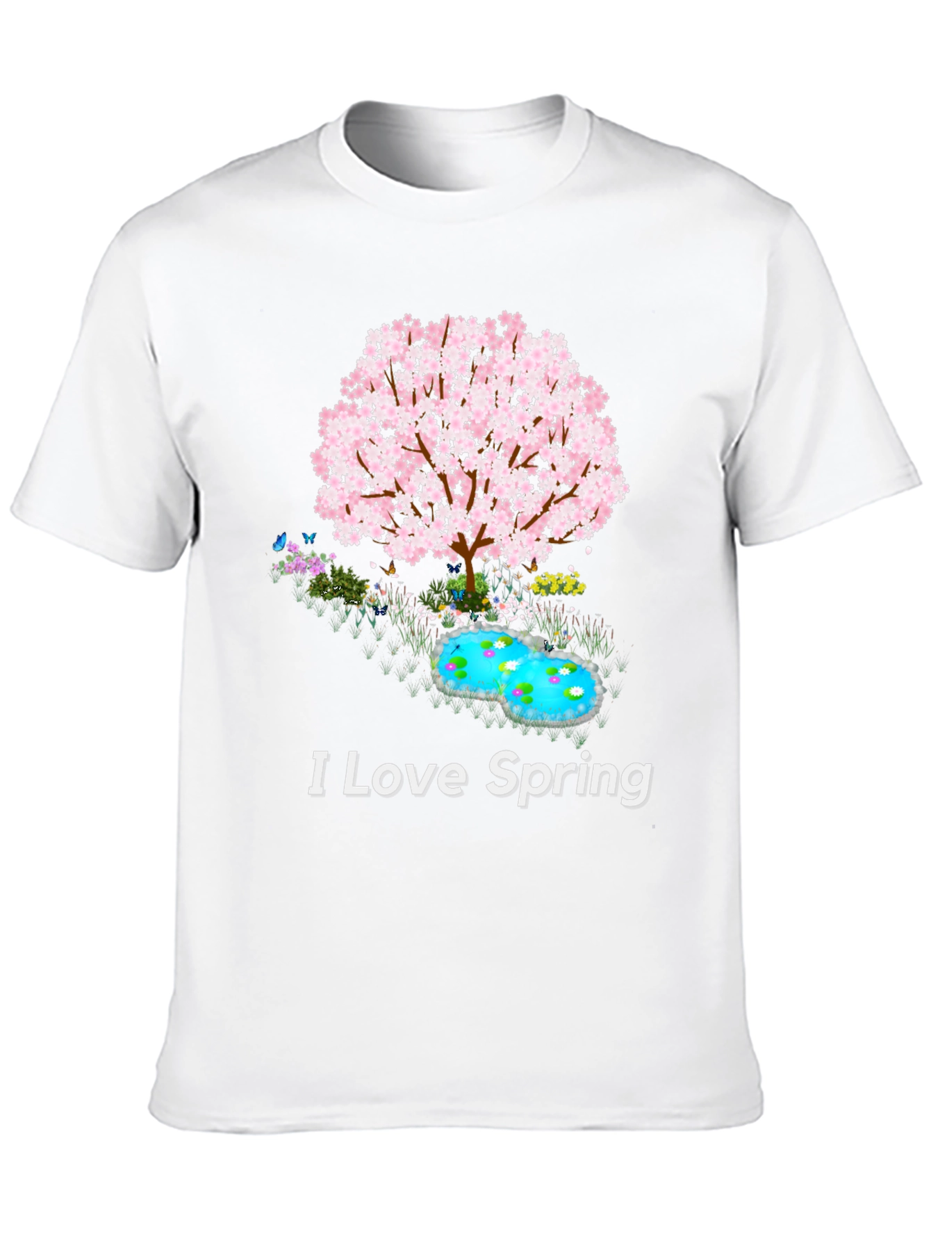 I Love Spring Graphic T-Shirt