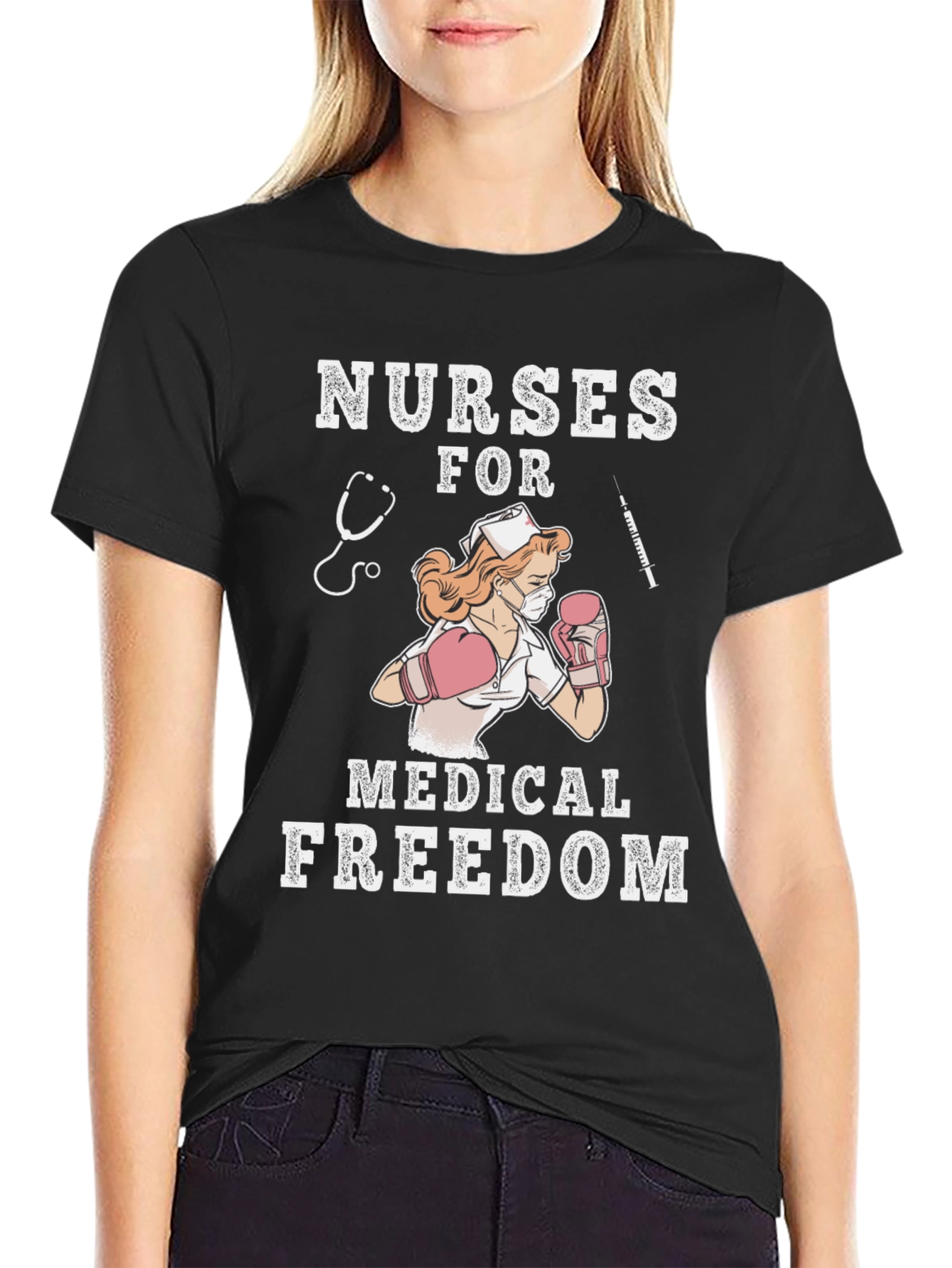 Nurses for Medical Freedom Graphic Tee