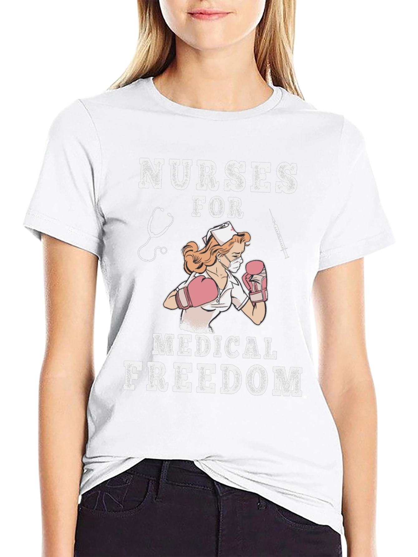 Nurses for Medical Freedom Graphic Tee