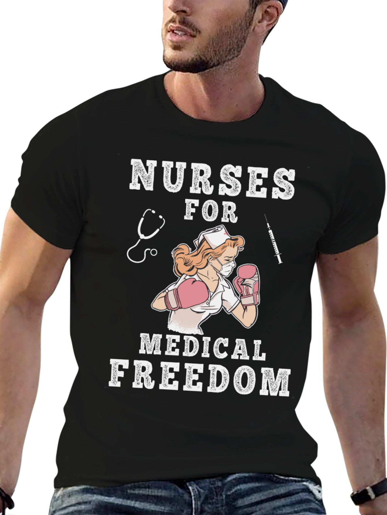 Nurses for Medical Freedom Graphic Tee