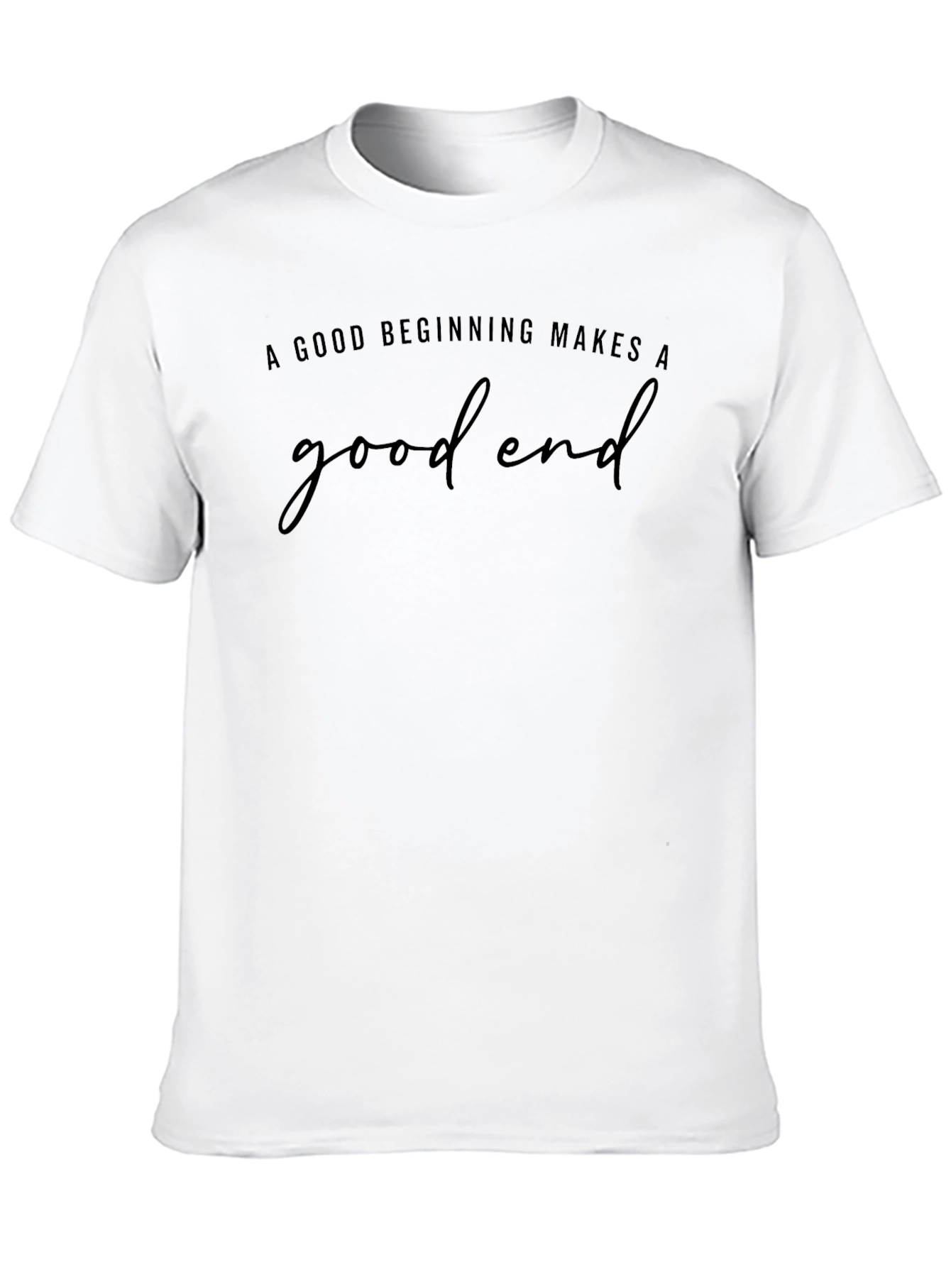 Good Beginning Graphic Tee - Classic Comfort