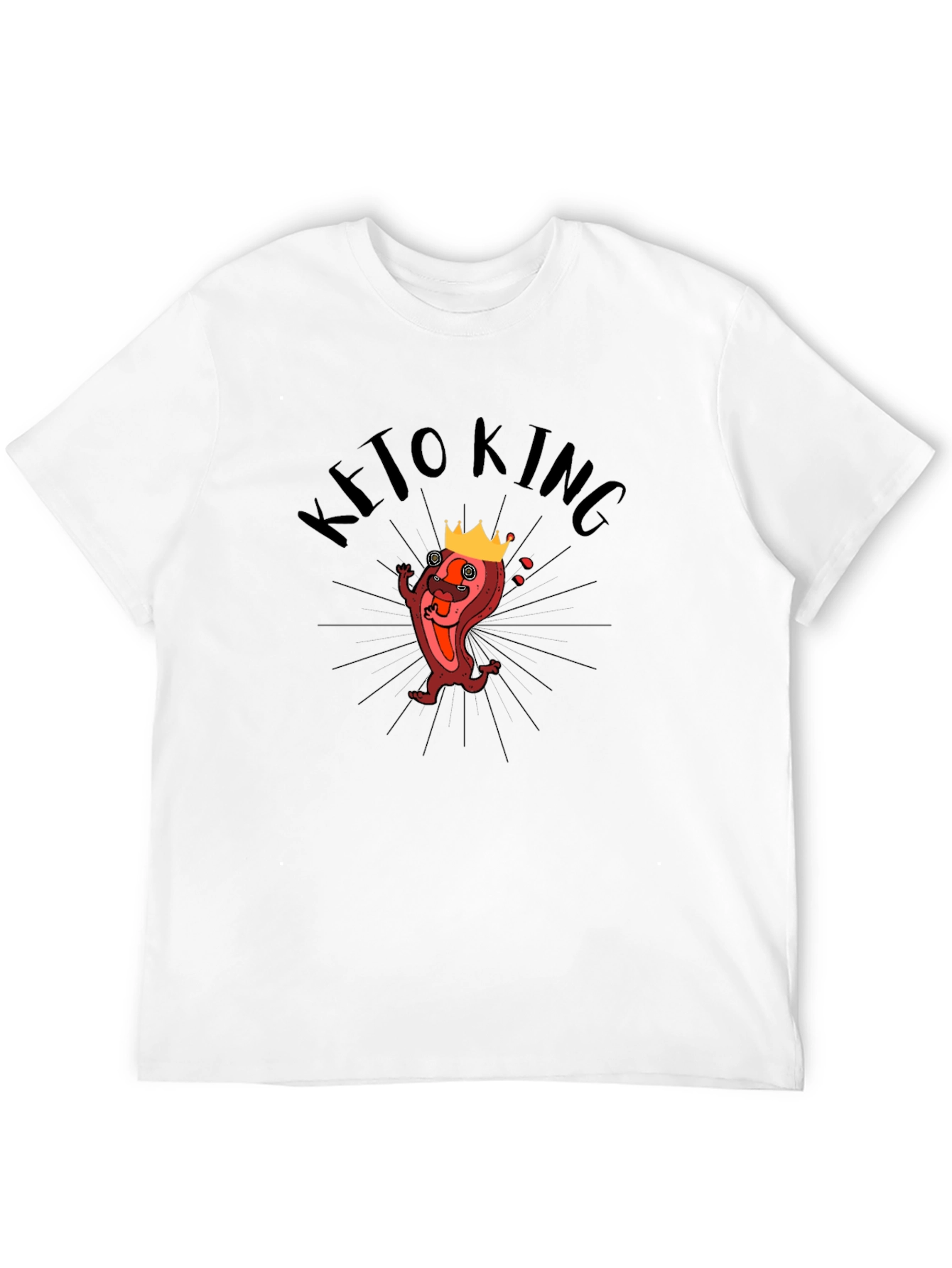 Keto King Black T-Shirt