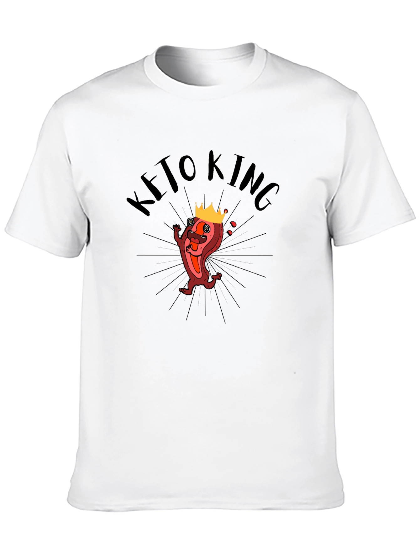 Keto King Black T-Shirt