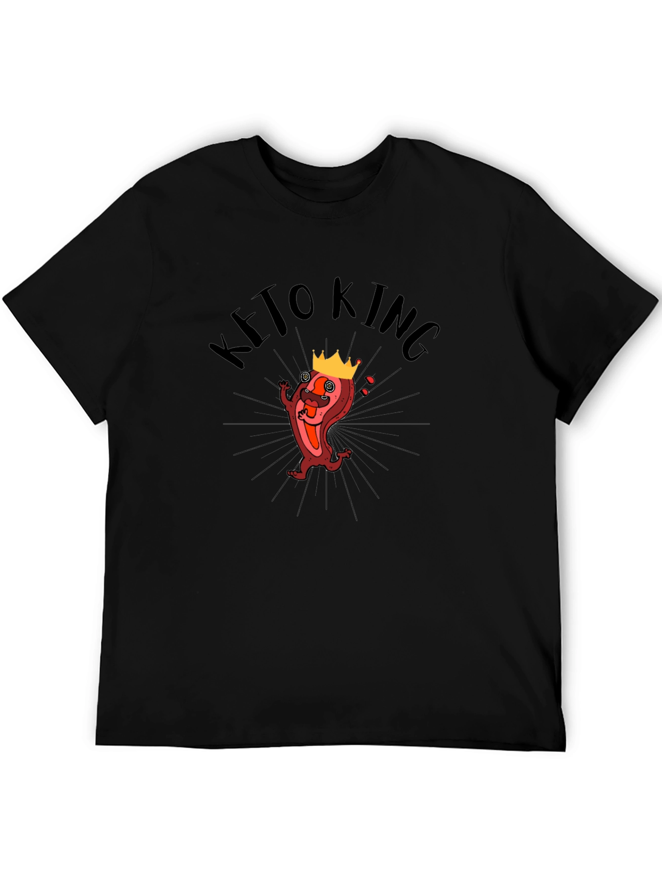 Keto King Black T-Shirt