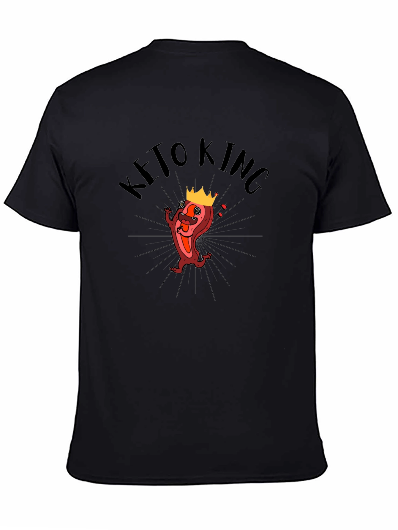 Keto King Black T-Shirt