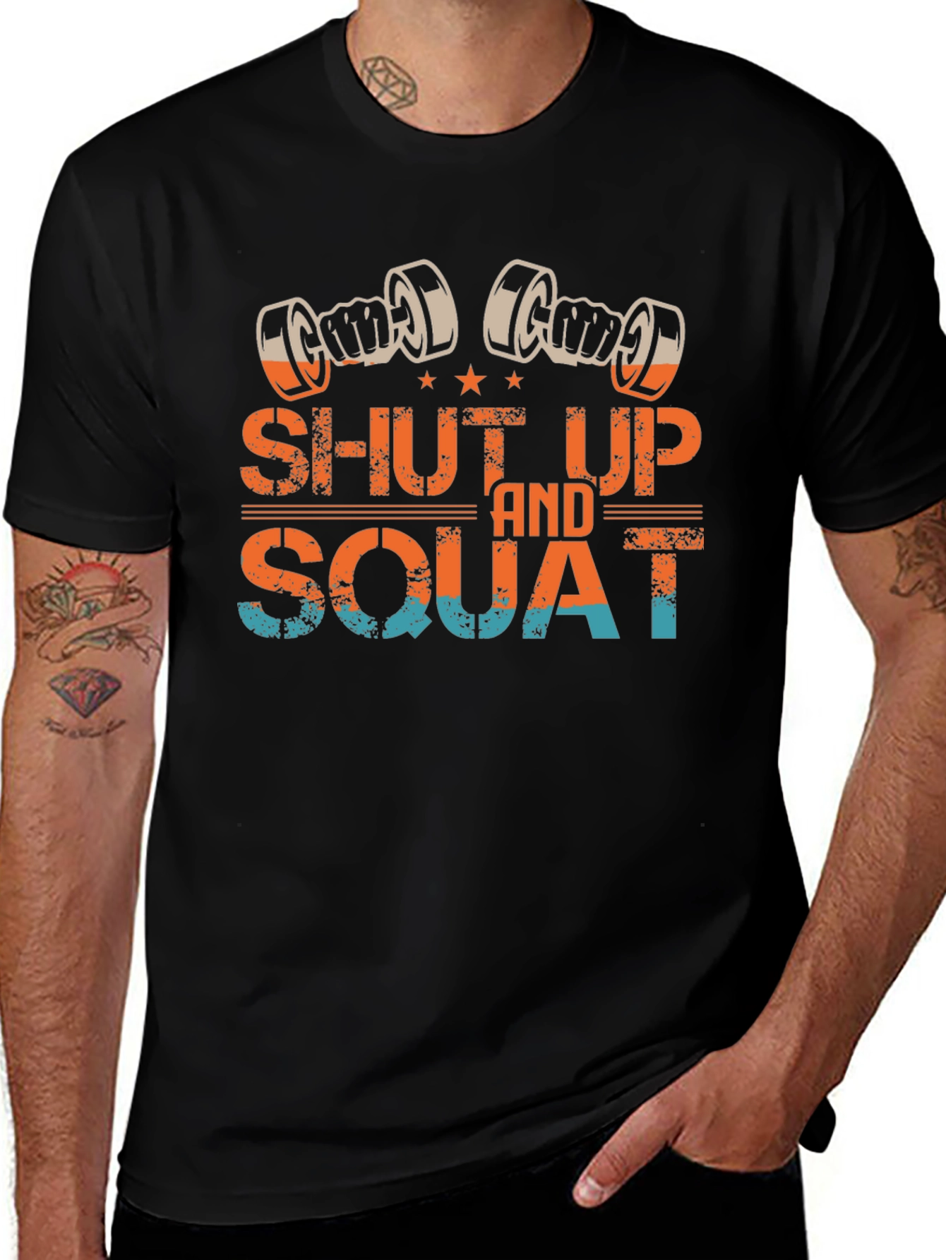 Shut Up And Squat Gym T-Shirt