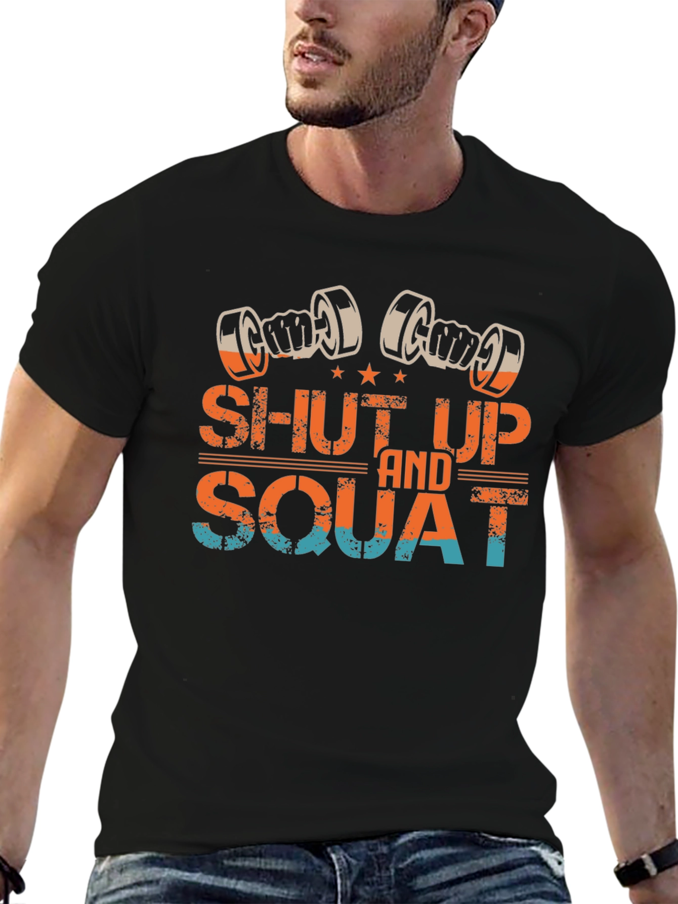 Shut Up And Squat Gym T-Shirt