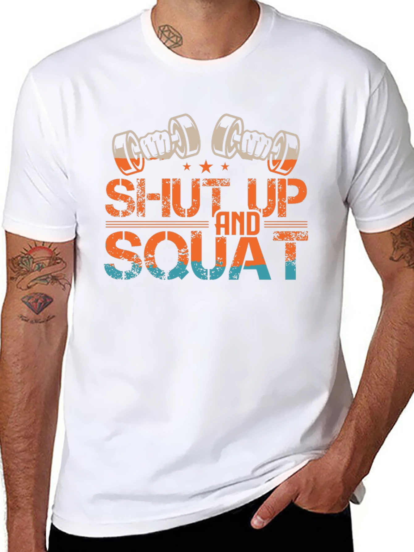 Shut Up And Squat Gym T-Shirt