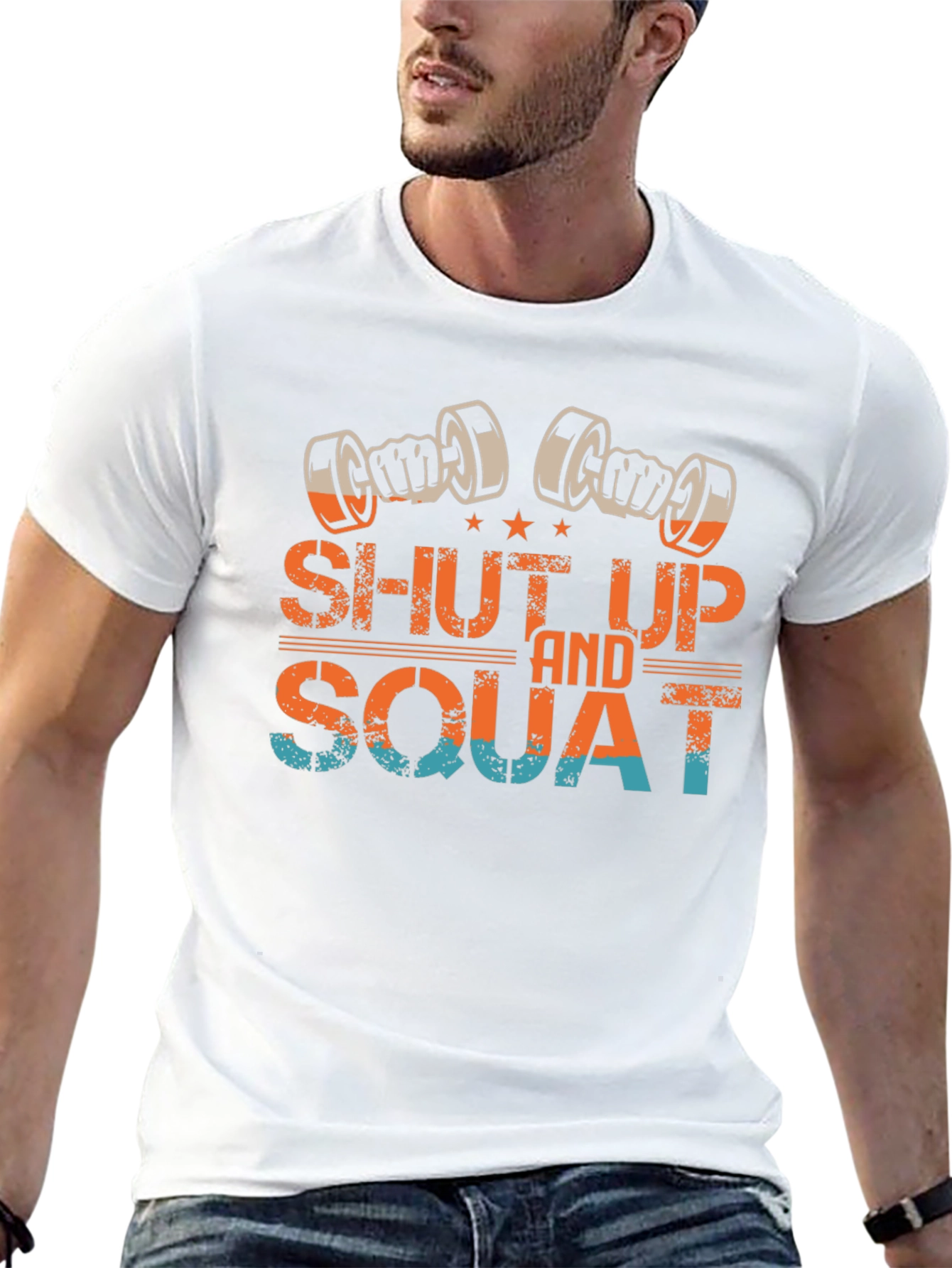 Shut Up And Squat Gym T-Shirt
