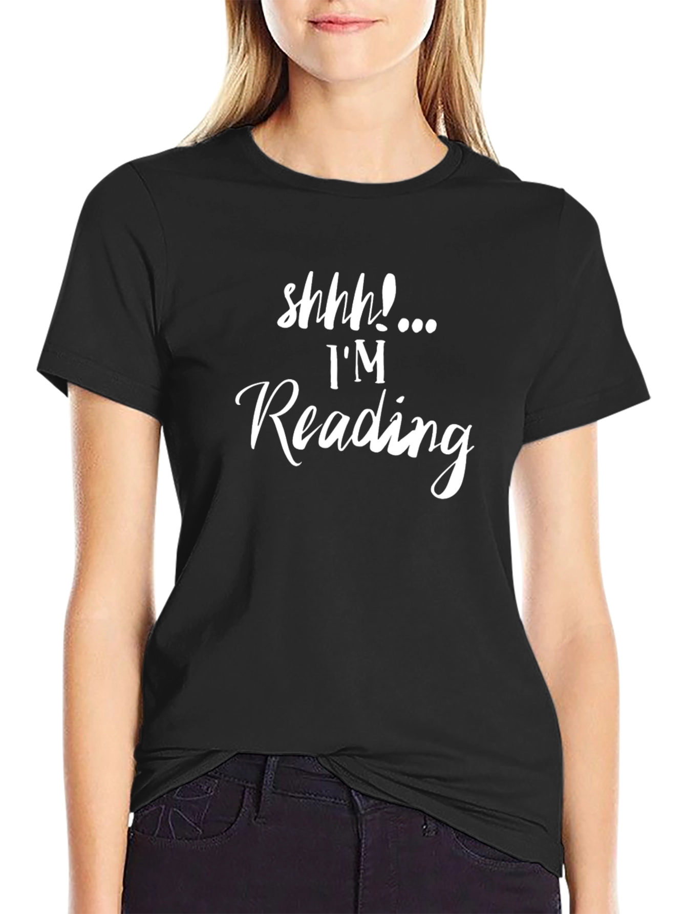 Shhh Im Reading T-Shirt - Book Lover Tee