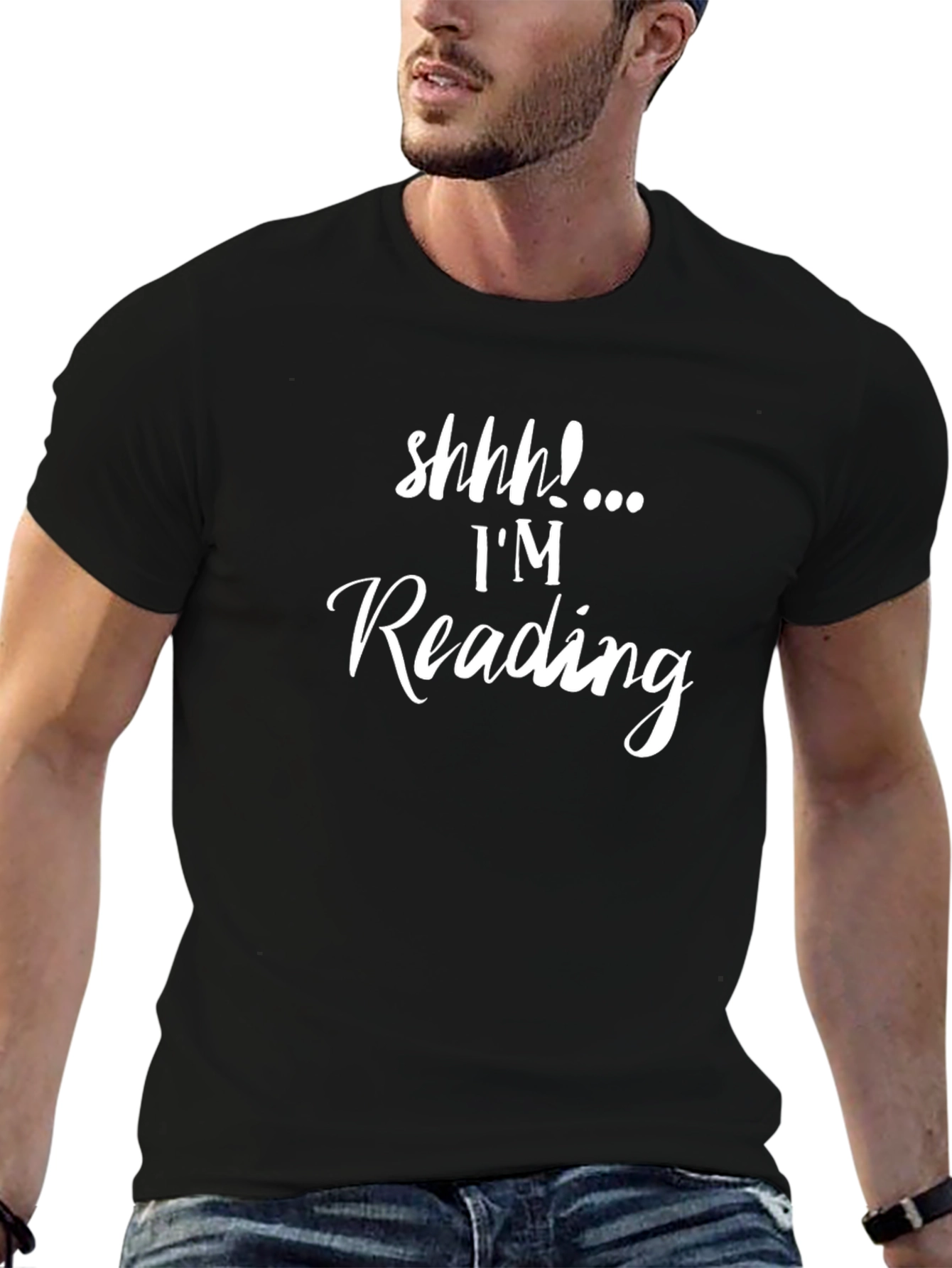 Shhh Im Reading T-Shirt - Book Lover Tee