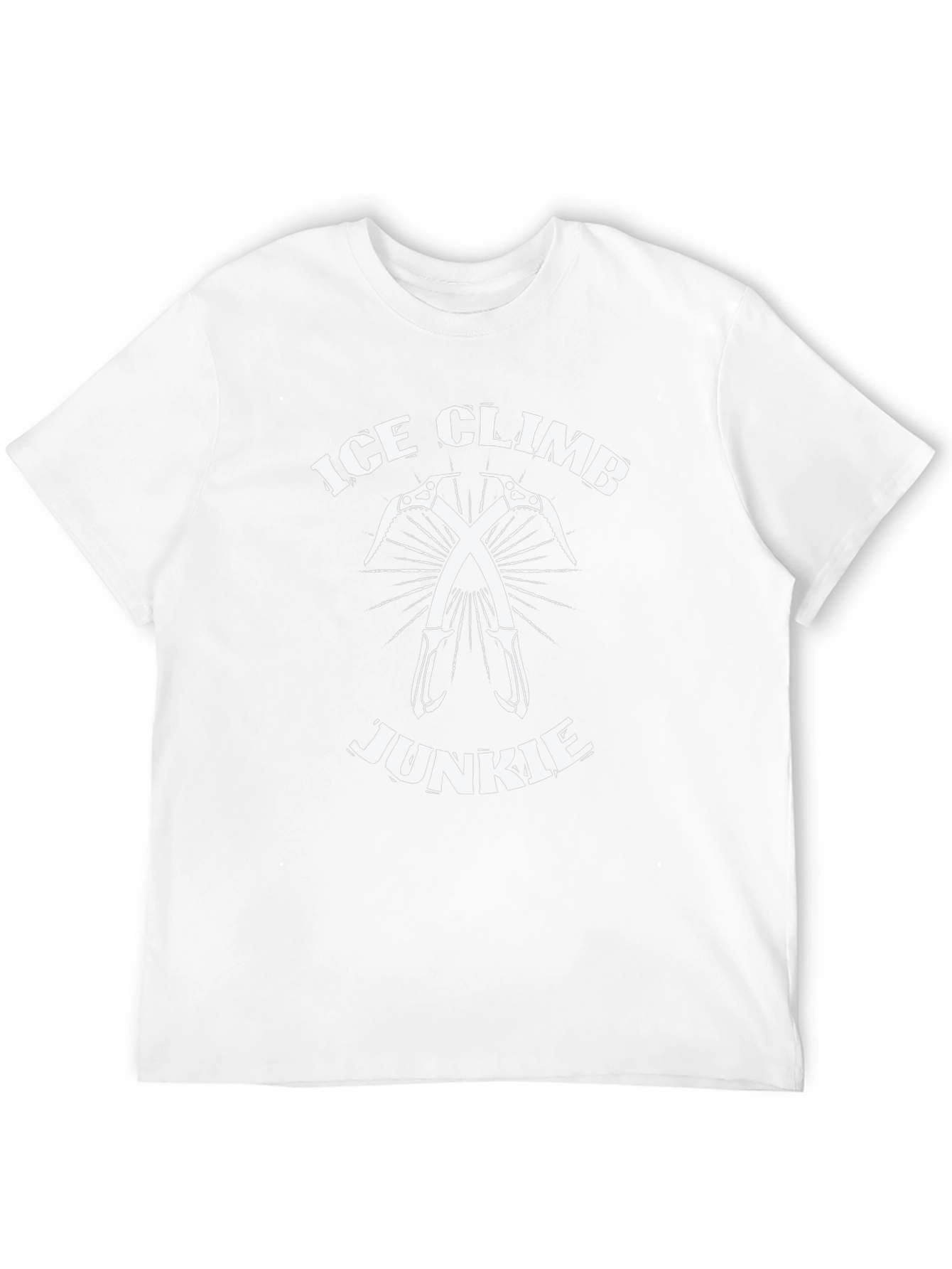 Ice Climb Junkie Black T-Shirt